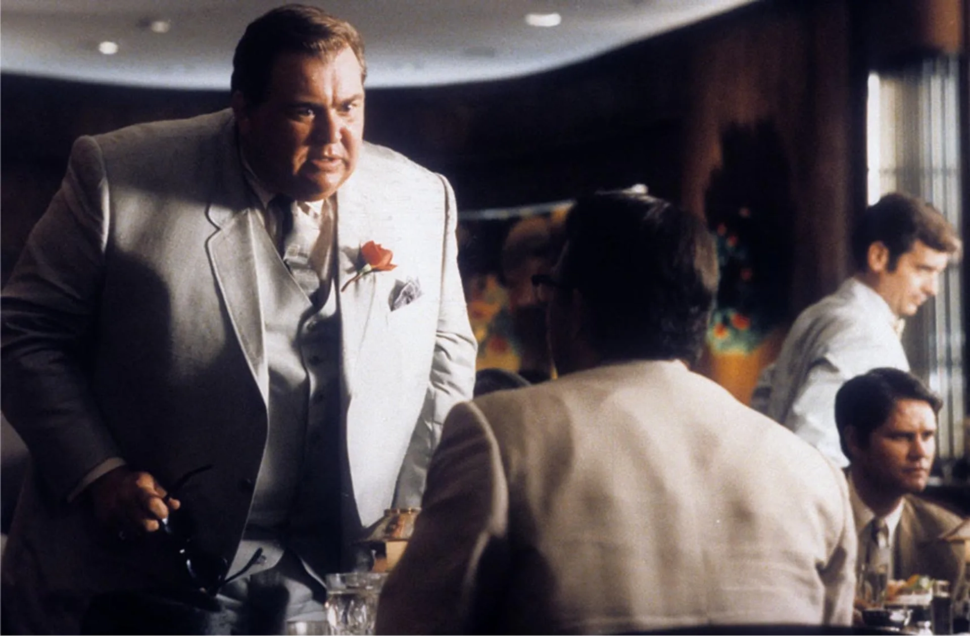 Kevin Costner and John Candy in JFK (1991)