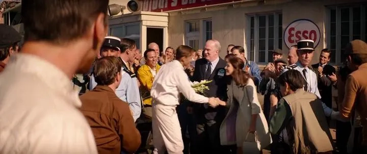 Tracy Letts and Marisa Petroro in Ford v Ferrari (2019)