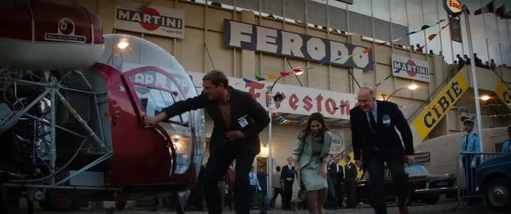 Tracy Letts, Josh Lucas, and Marisa Petroro in Ford v Ferrari (2019)