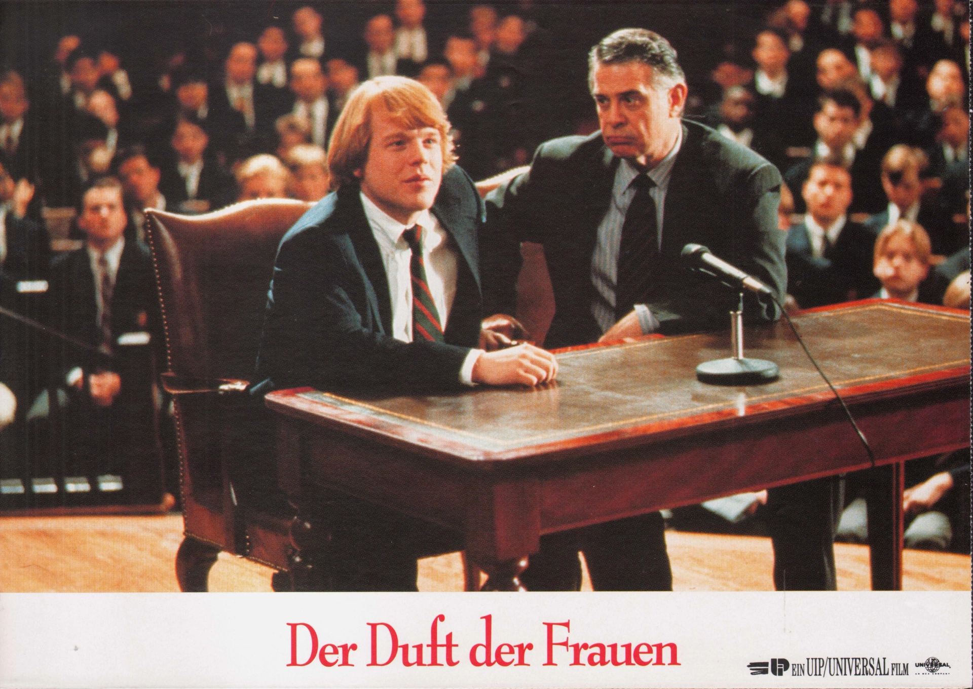 Philip Seymour Hoffman and Baxter Harris in Scent of a Woman (1992)