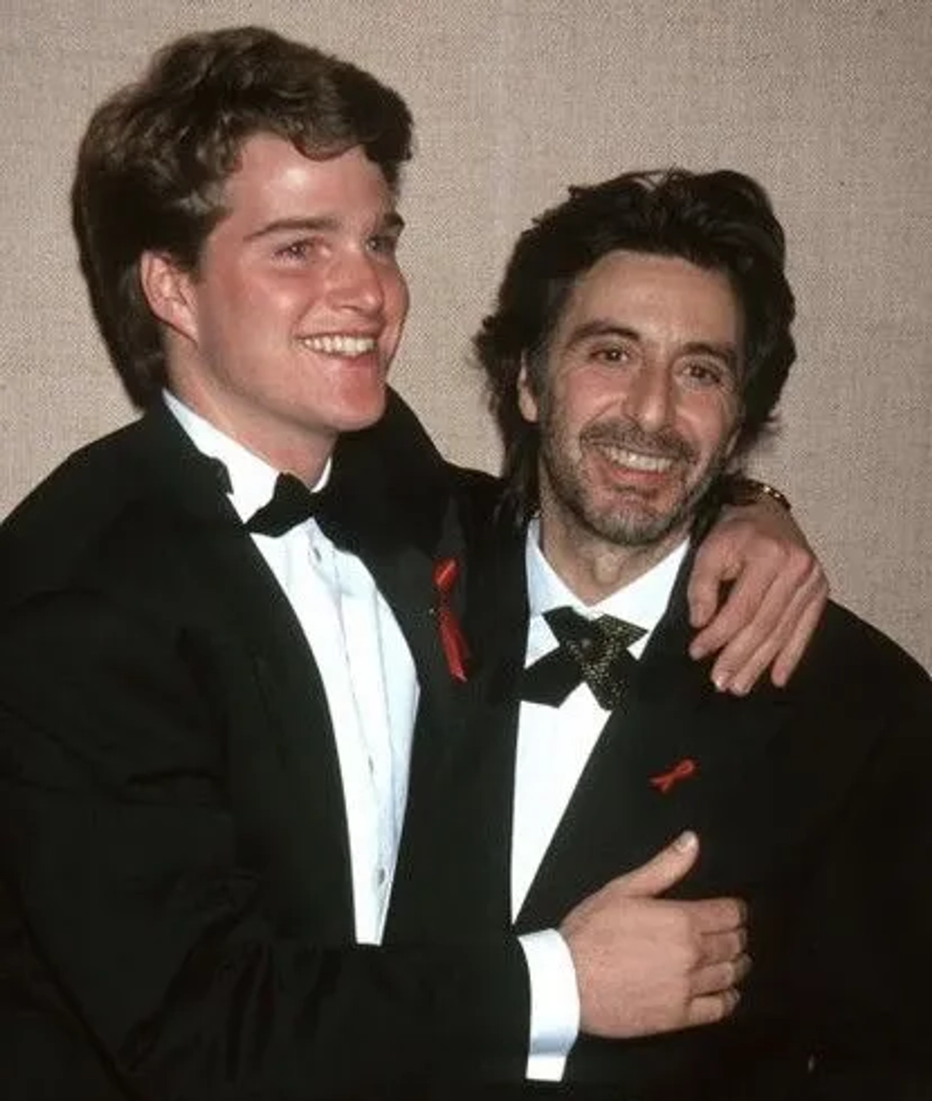 Al Pacino and Chris O'Donnell at an event for Scent of a Woman (1992)