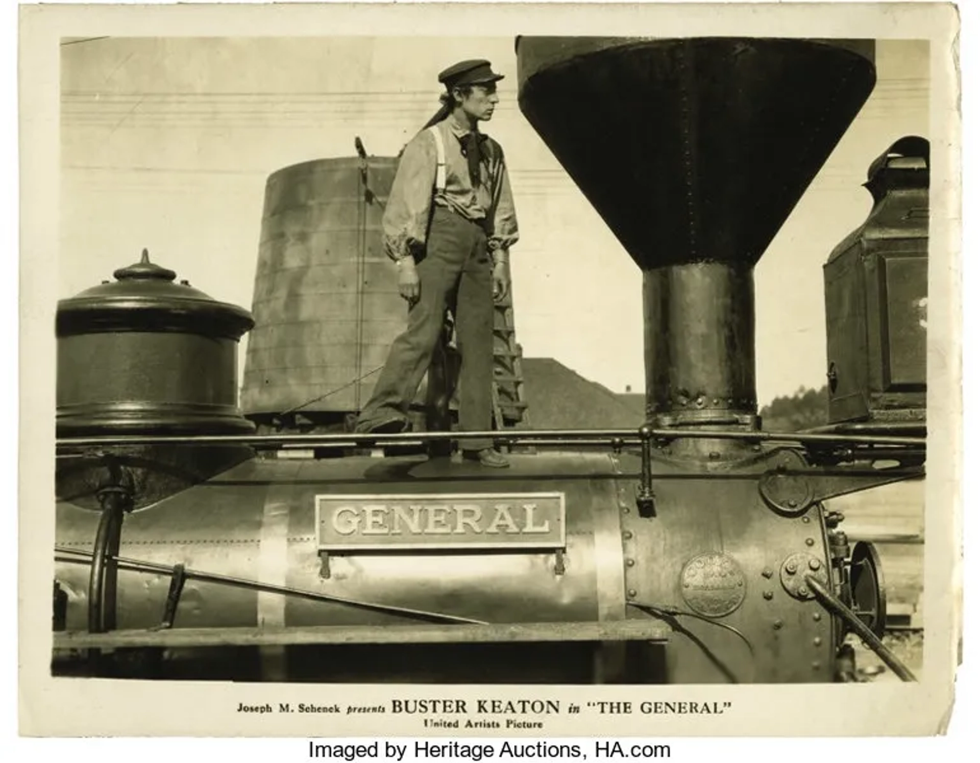 Buster Keaton in The General (1926)