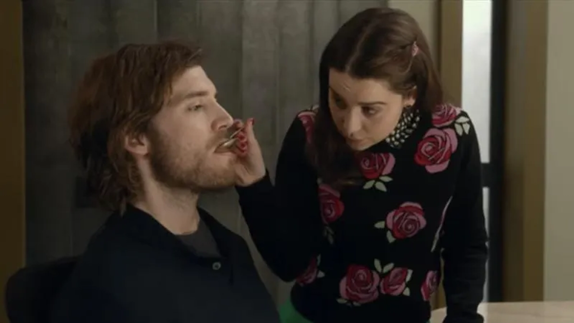 Sam Claflin and Emilia Clarke in Me Before You (2016)