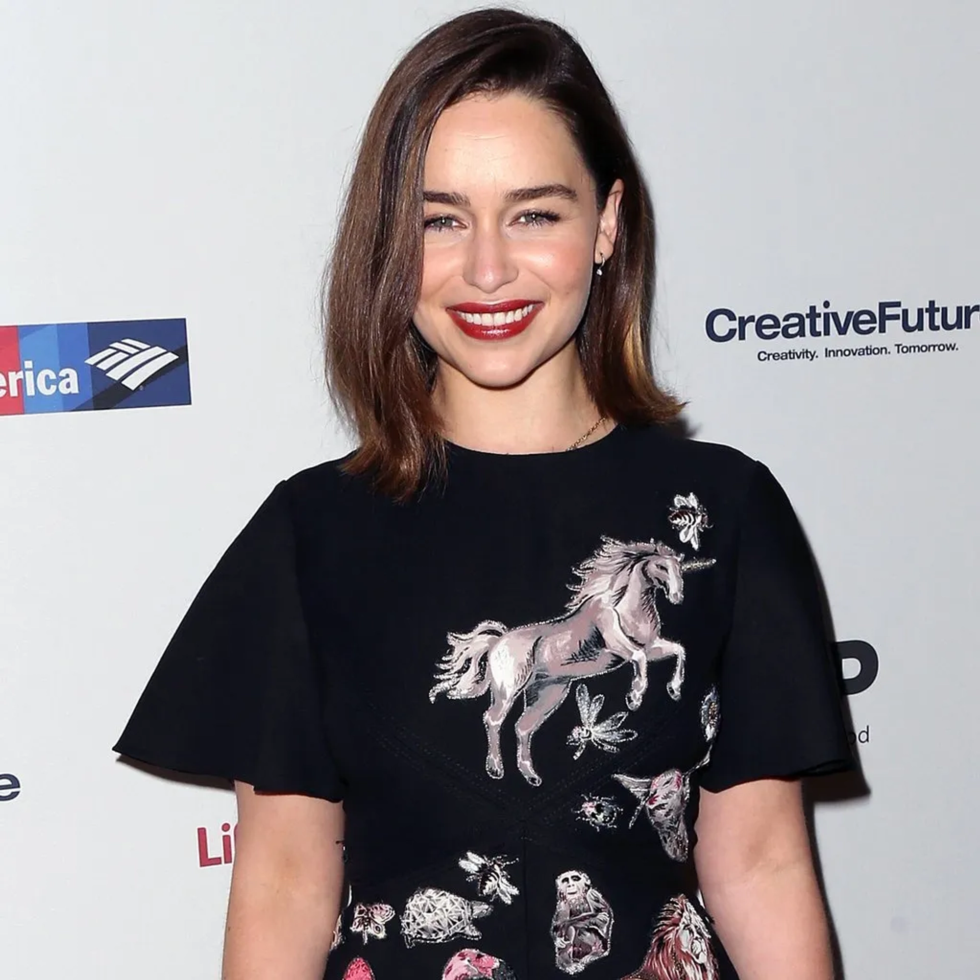 Emilia Clarke at an event for Me Before You (2016)