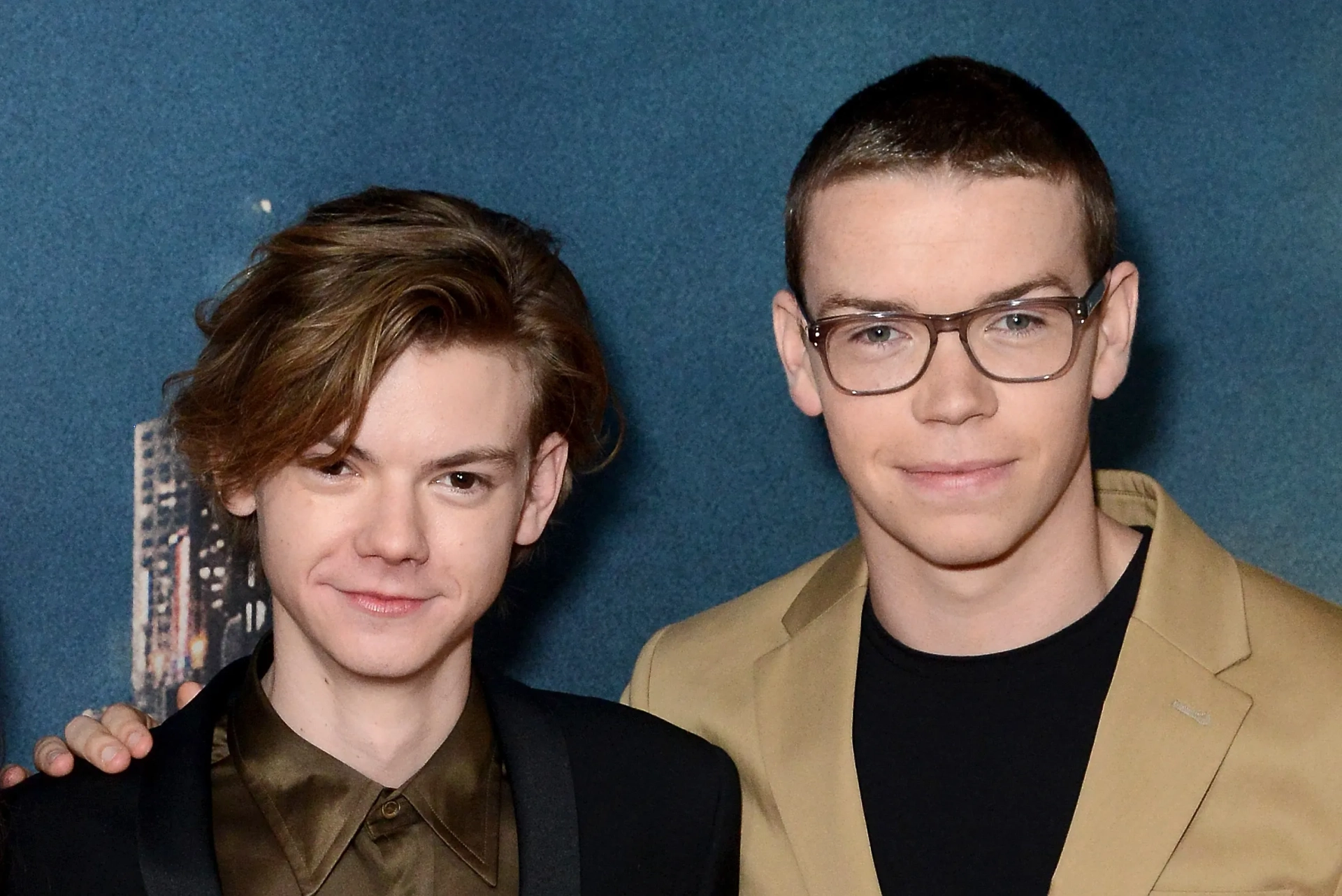 Thomas Brodie-Sangster and Will Poulter at an event for Maze Runner: The Death Cure (2018)