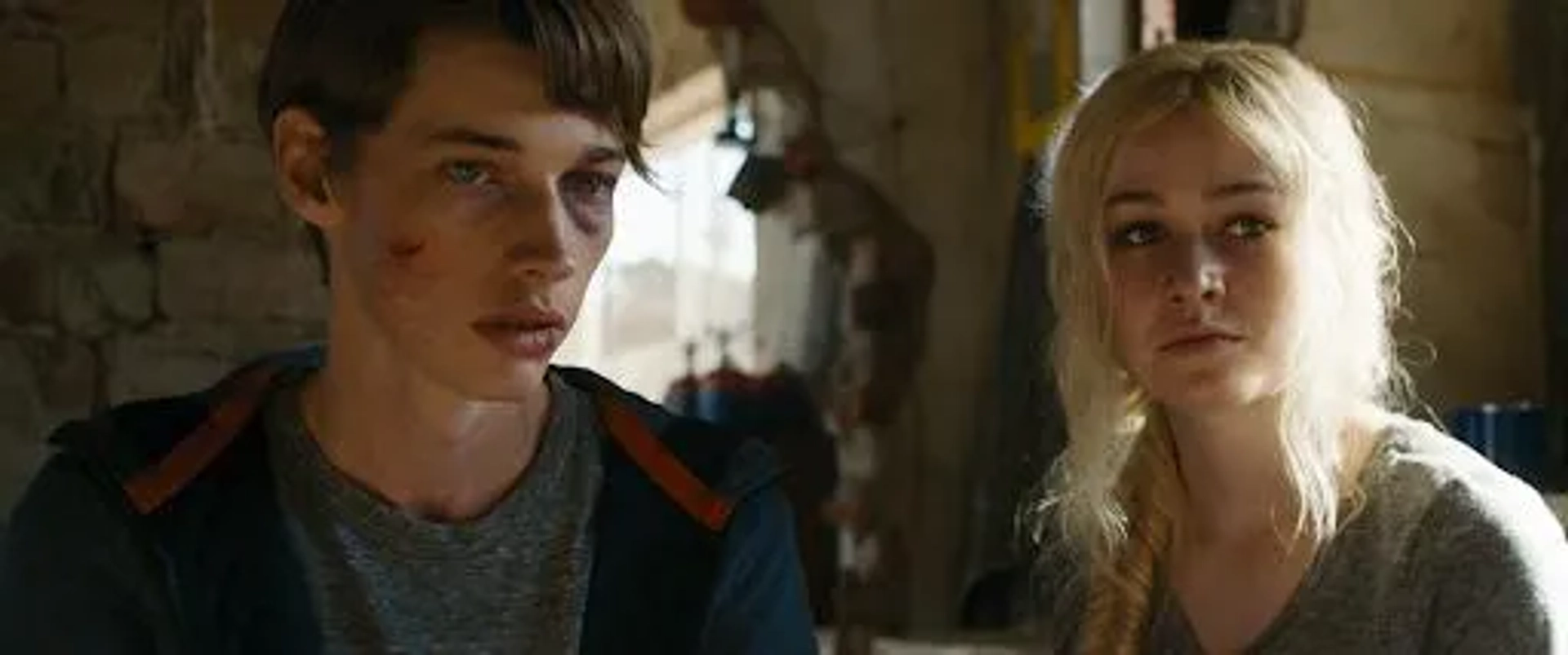 Katherine McNamara and Jacob Lofland in Maze Runner: The Death Cure (2018)