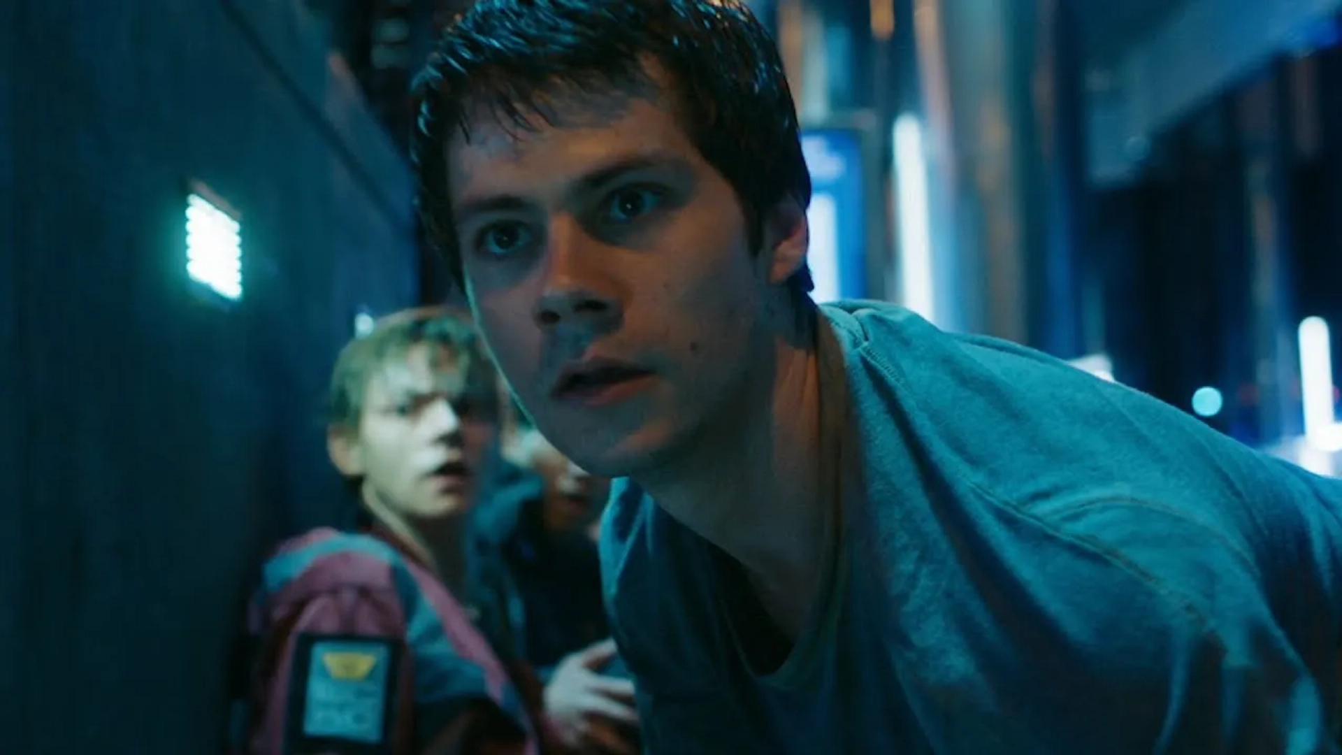 Thomas Brodie-Sangster and Dylan O'Brien in Maze Runner: The Death Cure (2018)