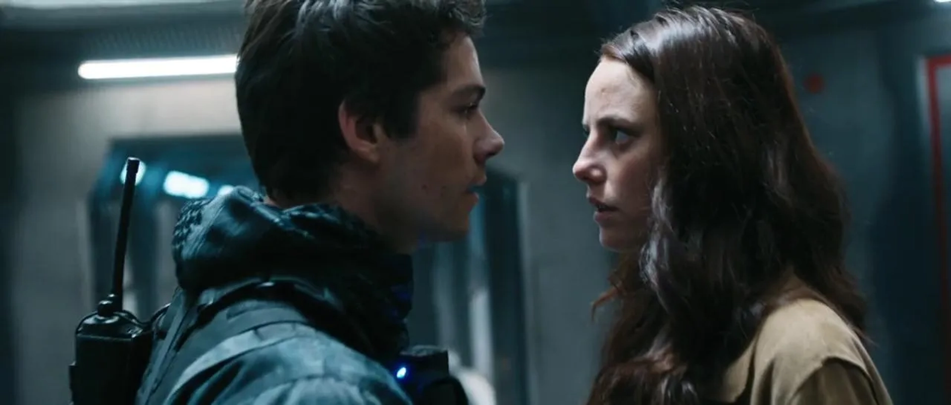 Kaya Scodelario and Dylan O'Brien in Maze Runner: The Death Cure (2018)