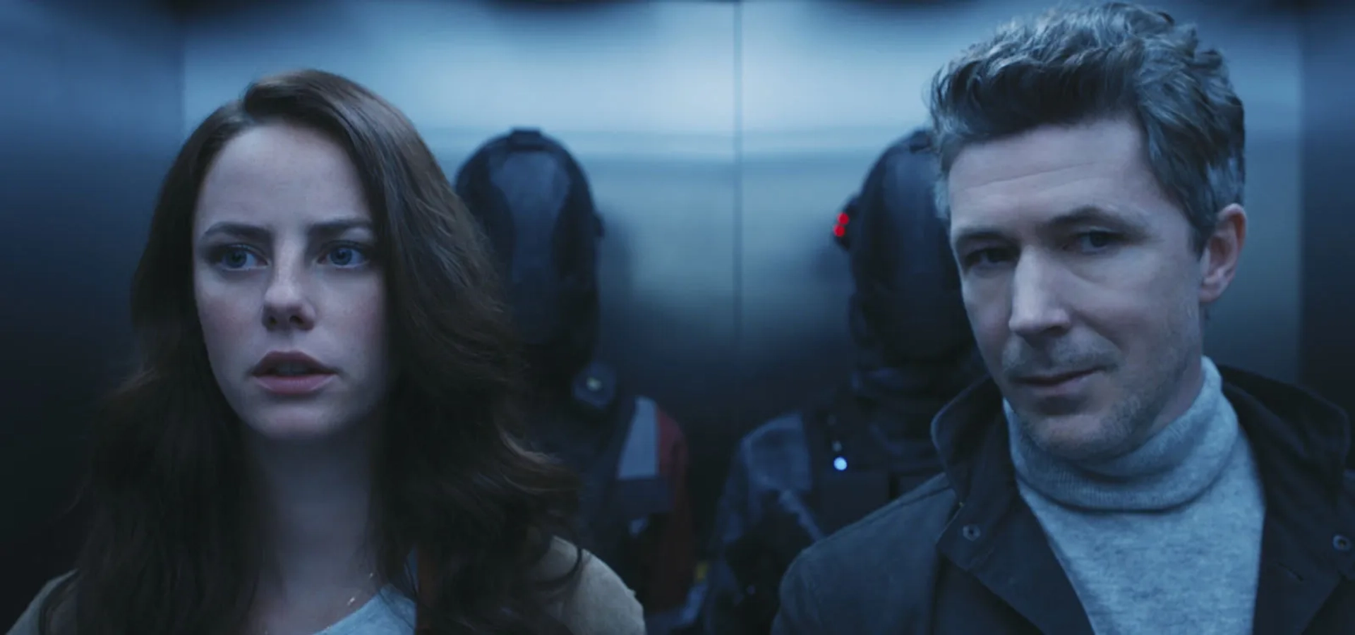 Aidan Gillen and Kaya Scodelario in Maze Runner: The Death Cure (2018)