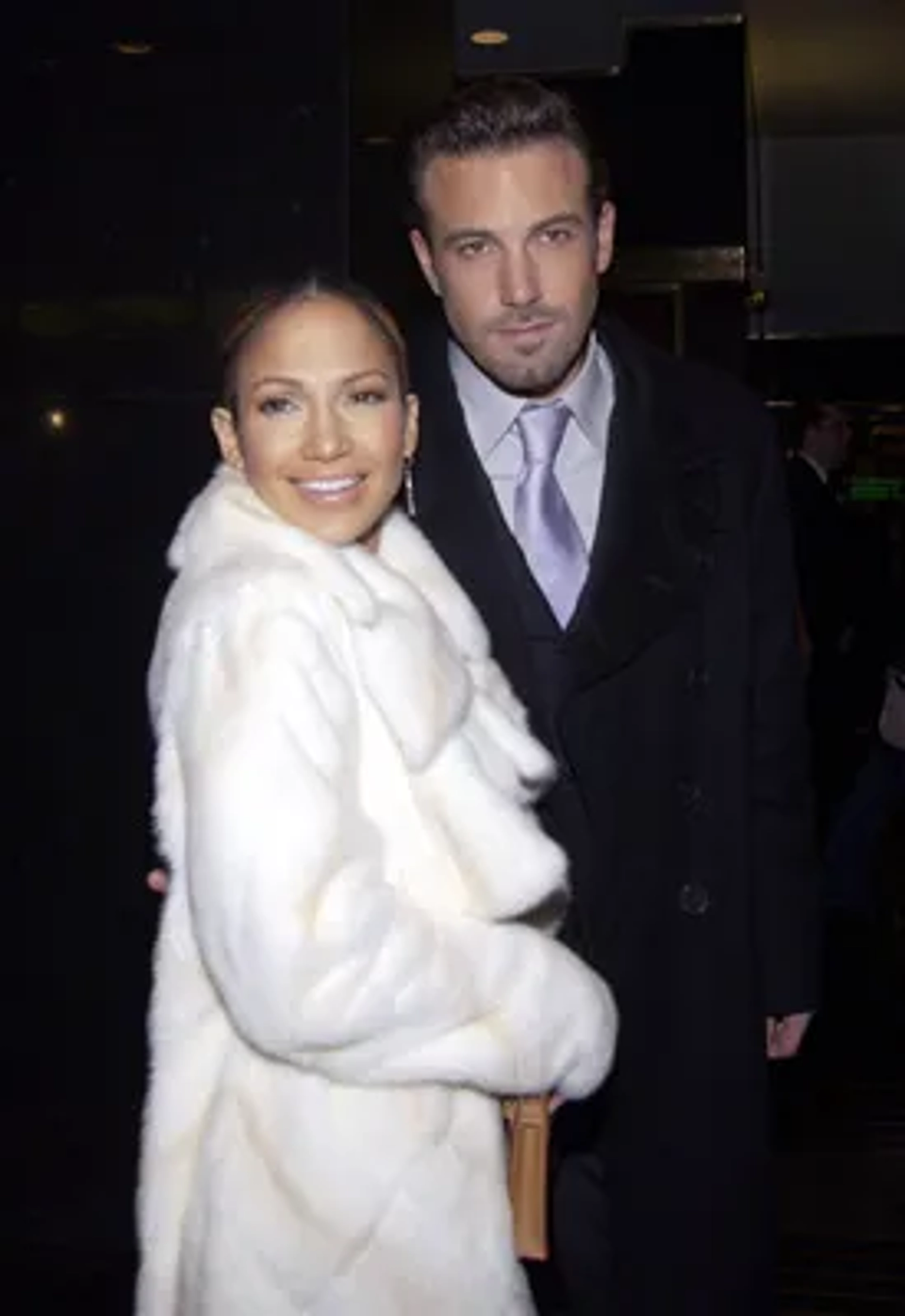 Jennifer Lopez and Ben Affleck at an event for Maid in Manhattan (2002)