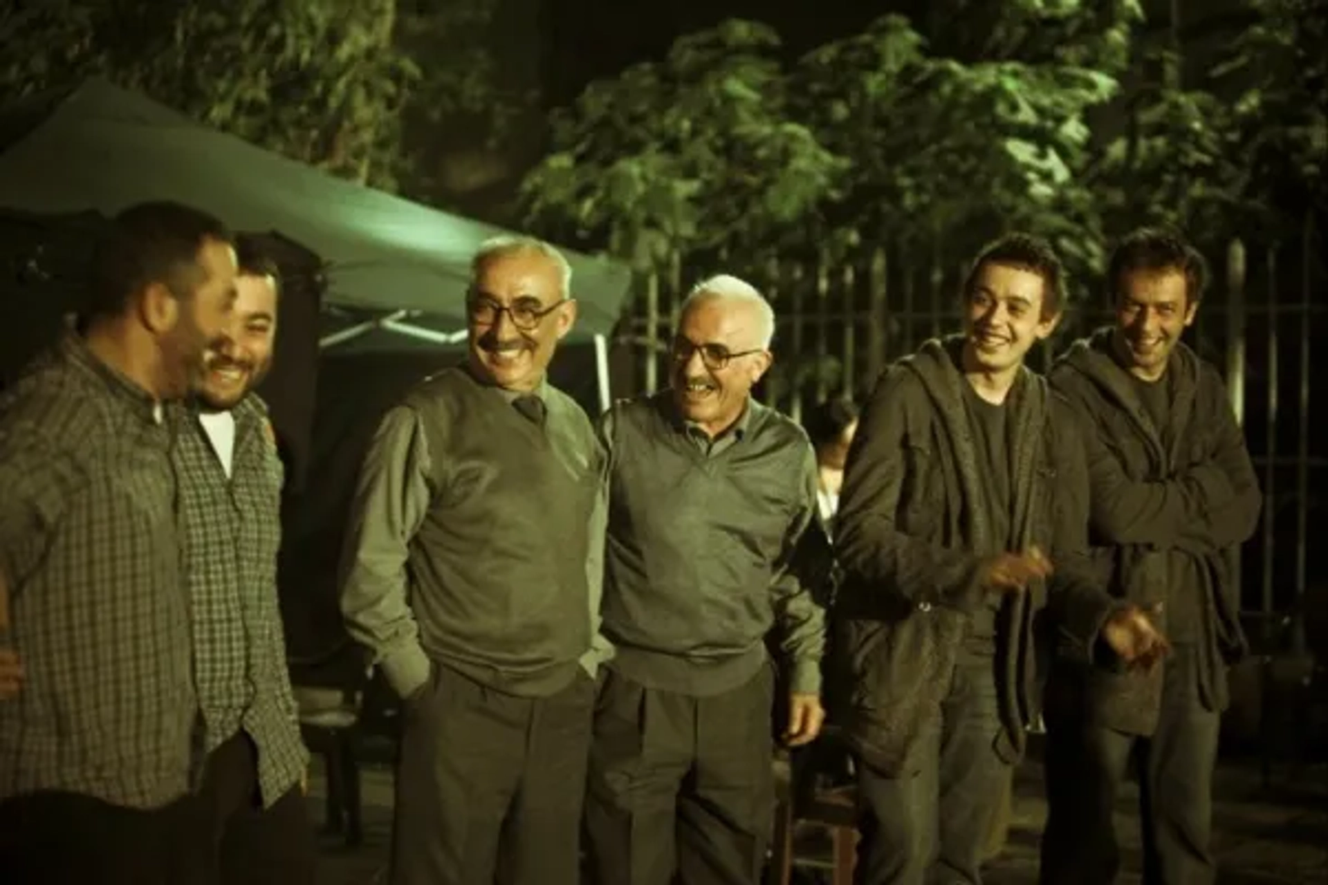 Sener Sen, Yavuz Turgul, Cem Yilmaz, and Okan Yalabik in Hunting Season (2010)