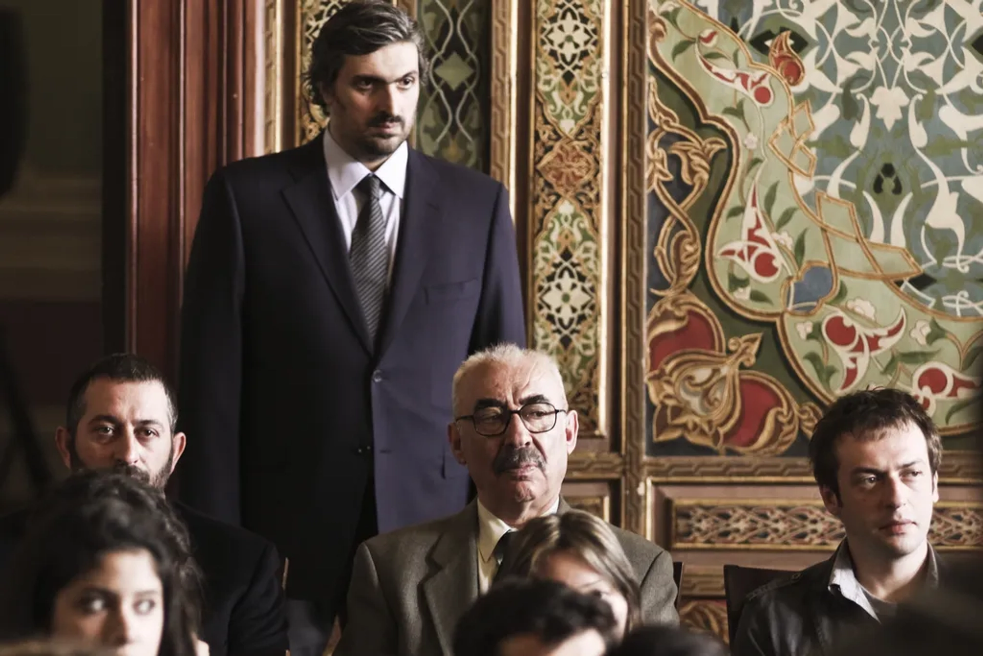 Sener Sen, Cem Yilmaz, and Okan Yalabik in Hunting Season (2010)