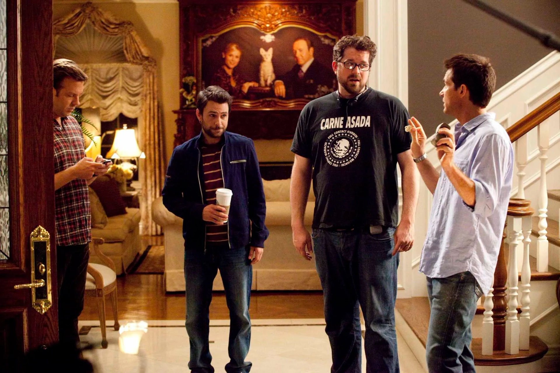 Jason Bateman, Charlie Day, Jason Sudeikis, and Seth Gordon in Horrible Bosses (2011)