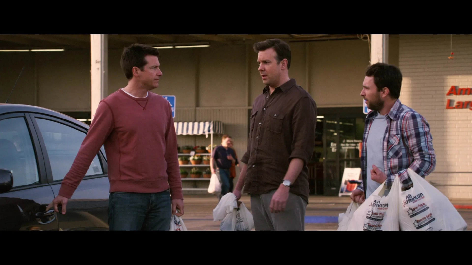 Jason Bateman, Charlie Day, and Jason Sudeikis in Horrible Bosses (2011)