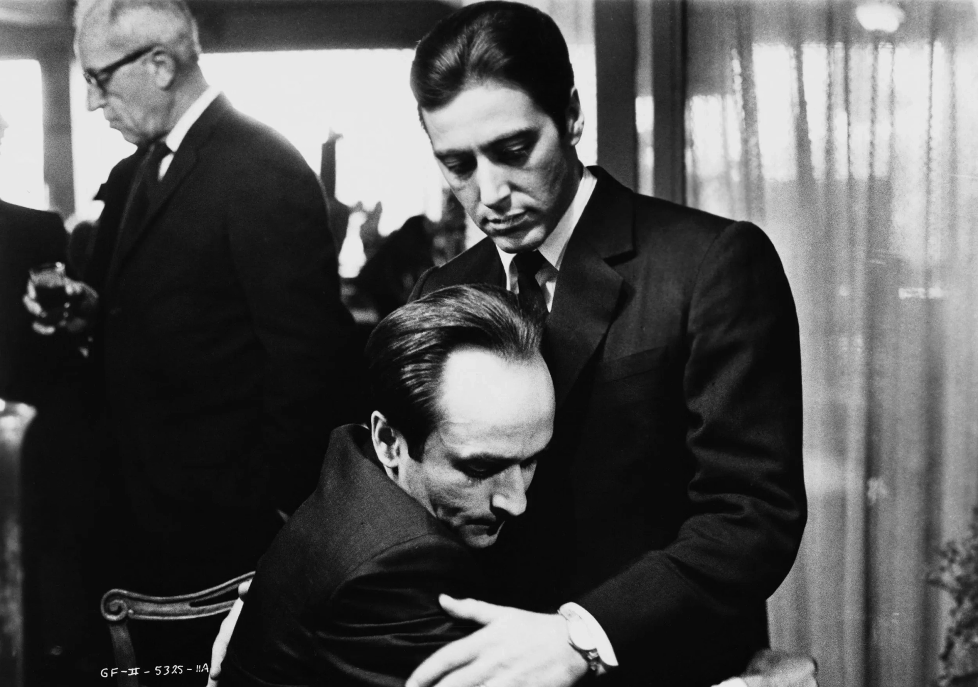 Al Pacino and John Cazale in The Godfather Part II (1974)