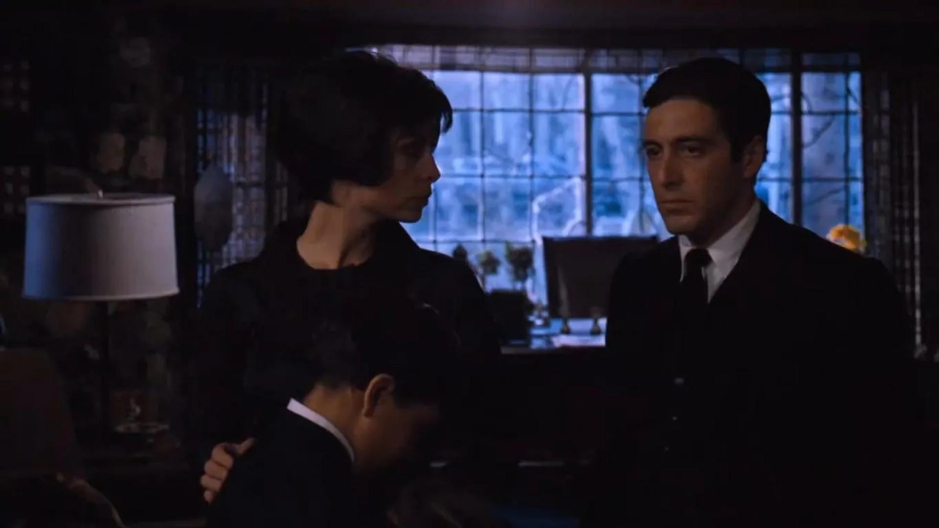 Al Pacino and Talia Shire in The Godfather Part II (1974)