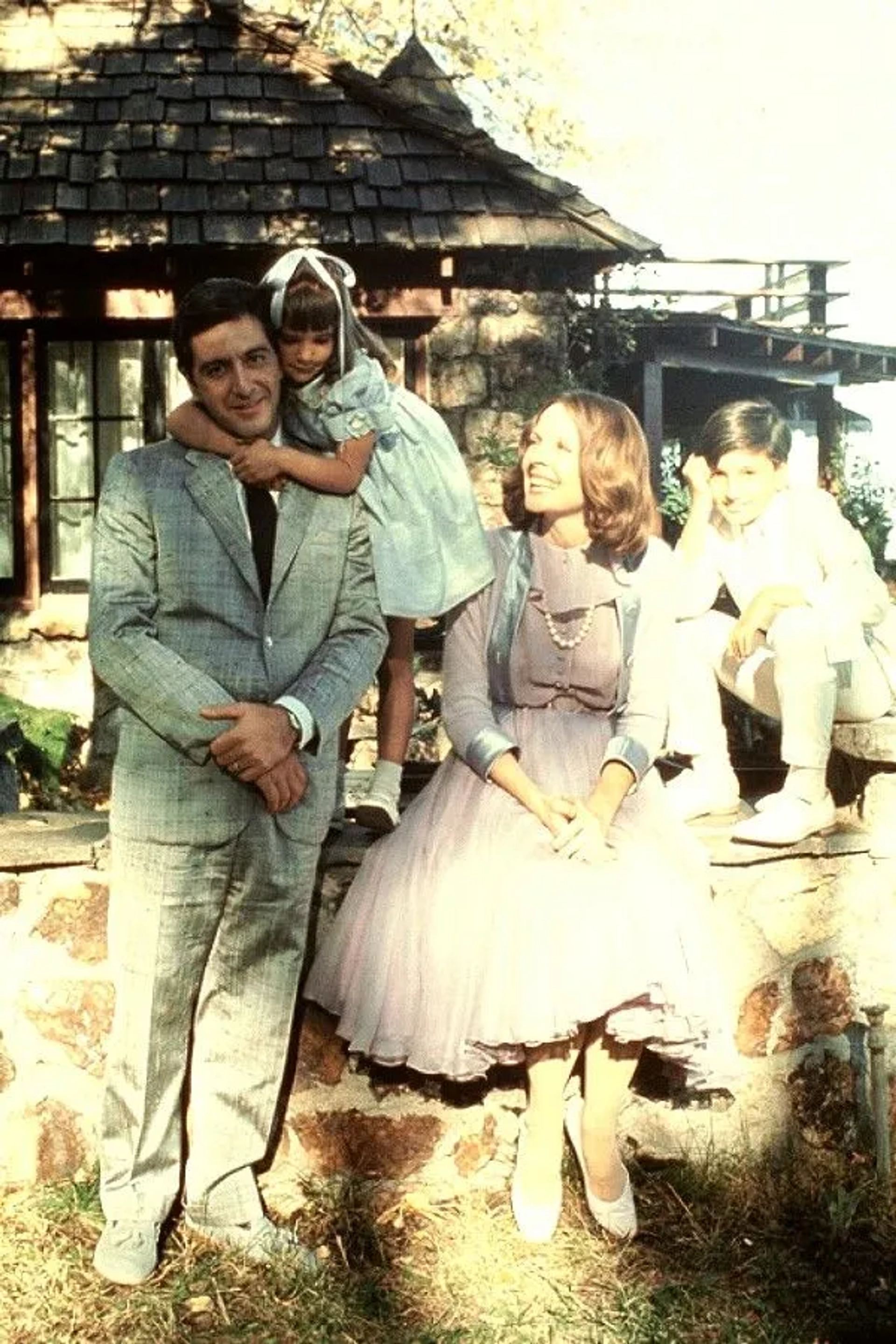 Al Pacino and Diane Keaton in The Godfather Part II (1974)