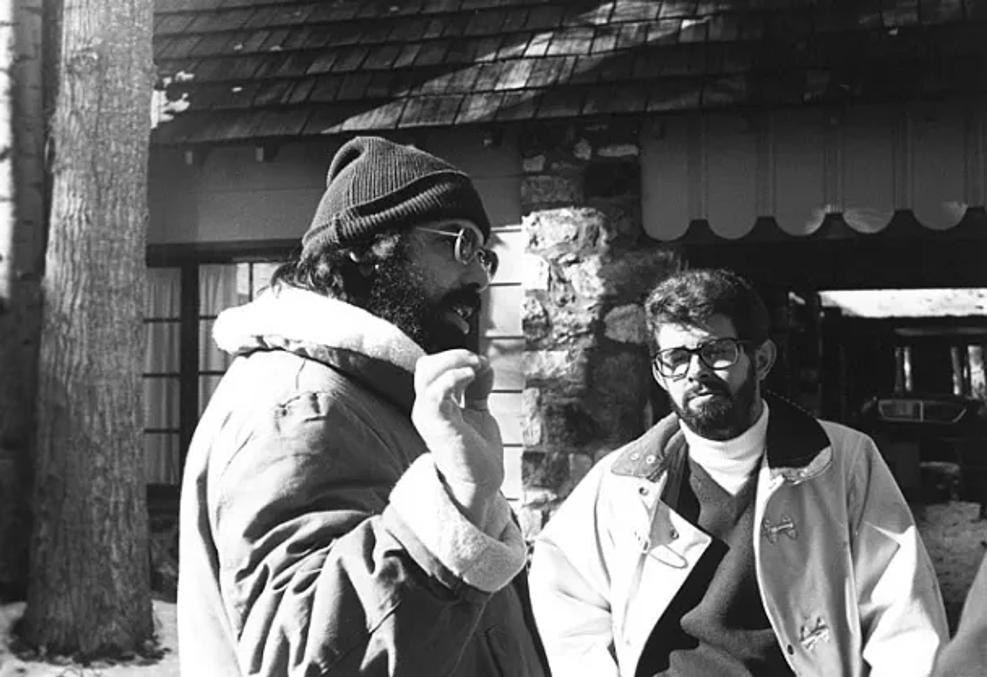 George Lucas and Francis Ford Coppola in The Godfather Part II (1974)