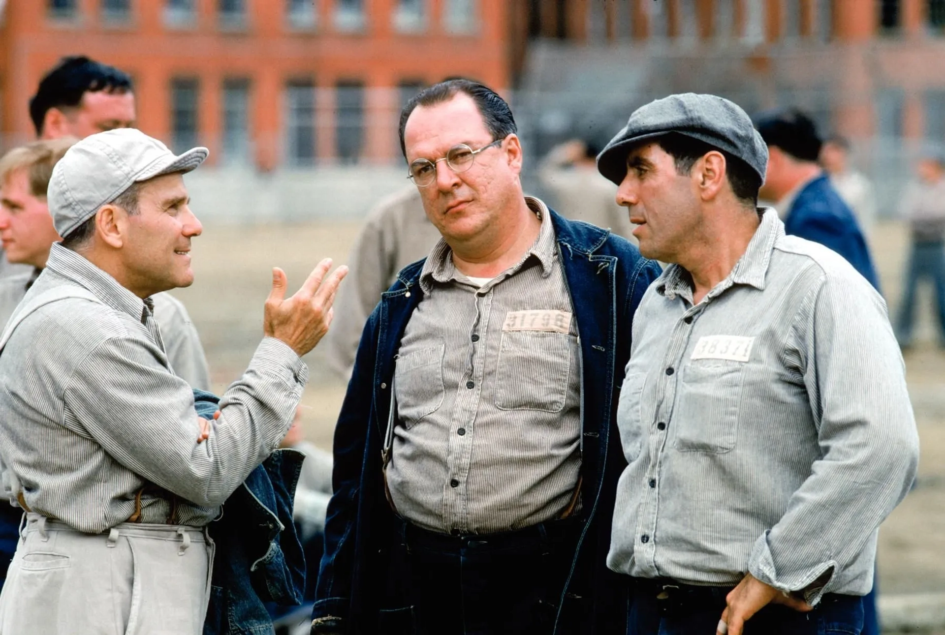 Larry Brandenburg, David Proval, and Joseph Ragno in The Shawshank Redemption (1994)