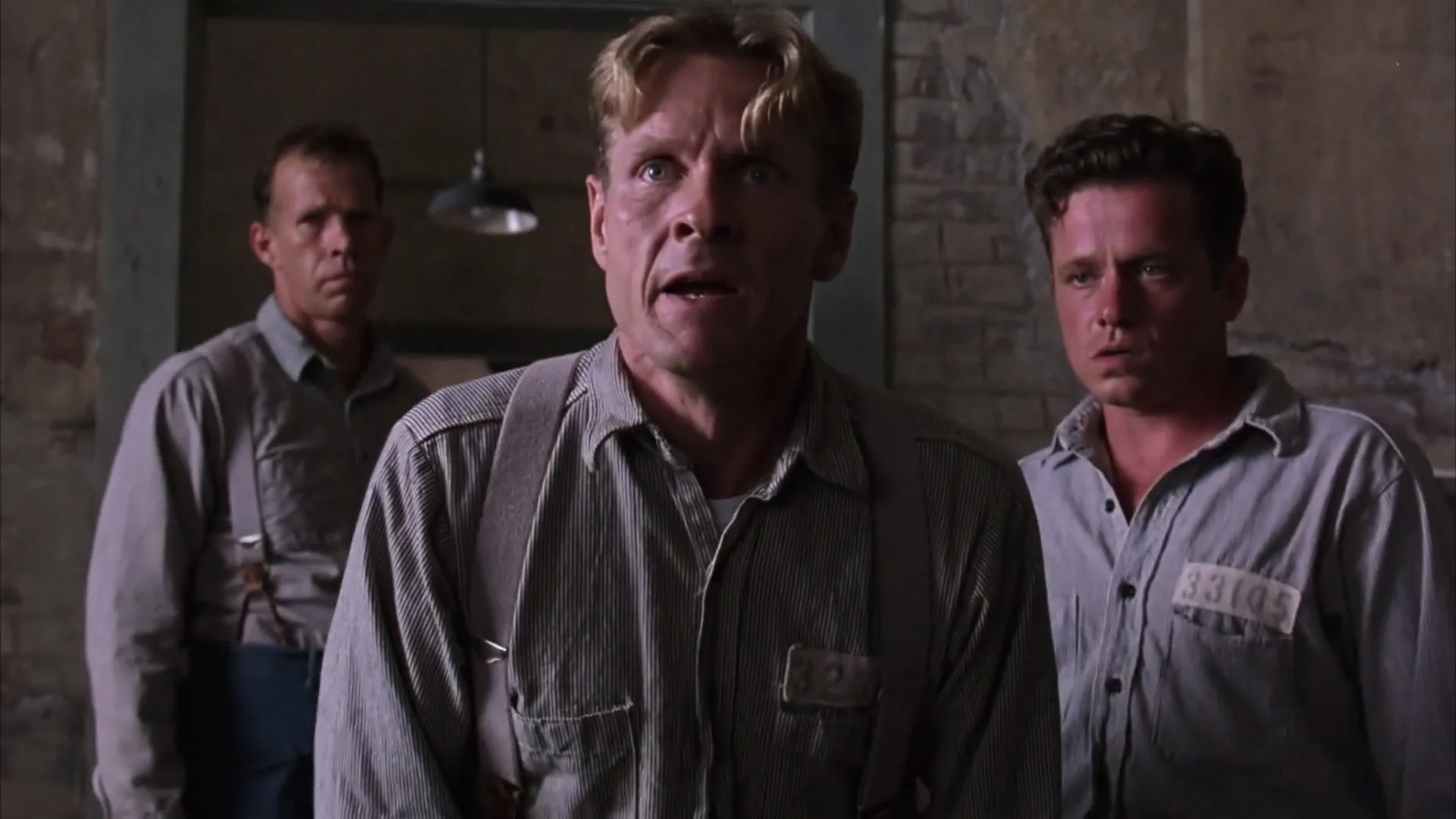 William Sadler, Neil Giuntoli, and Brian Libby in The Shawshank Redemption (1994)