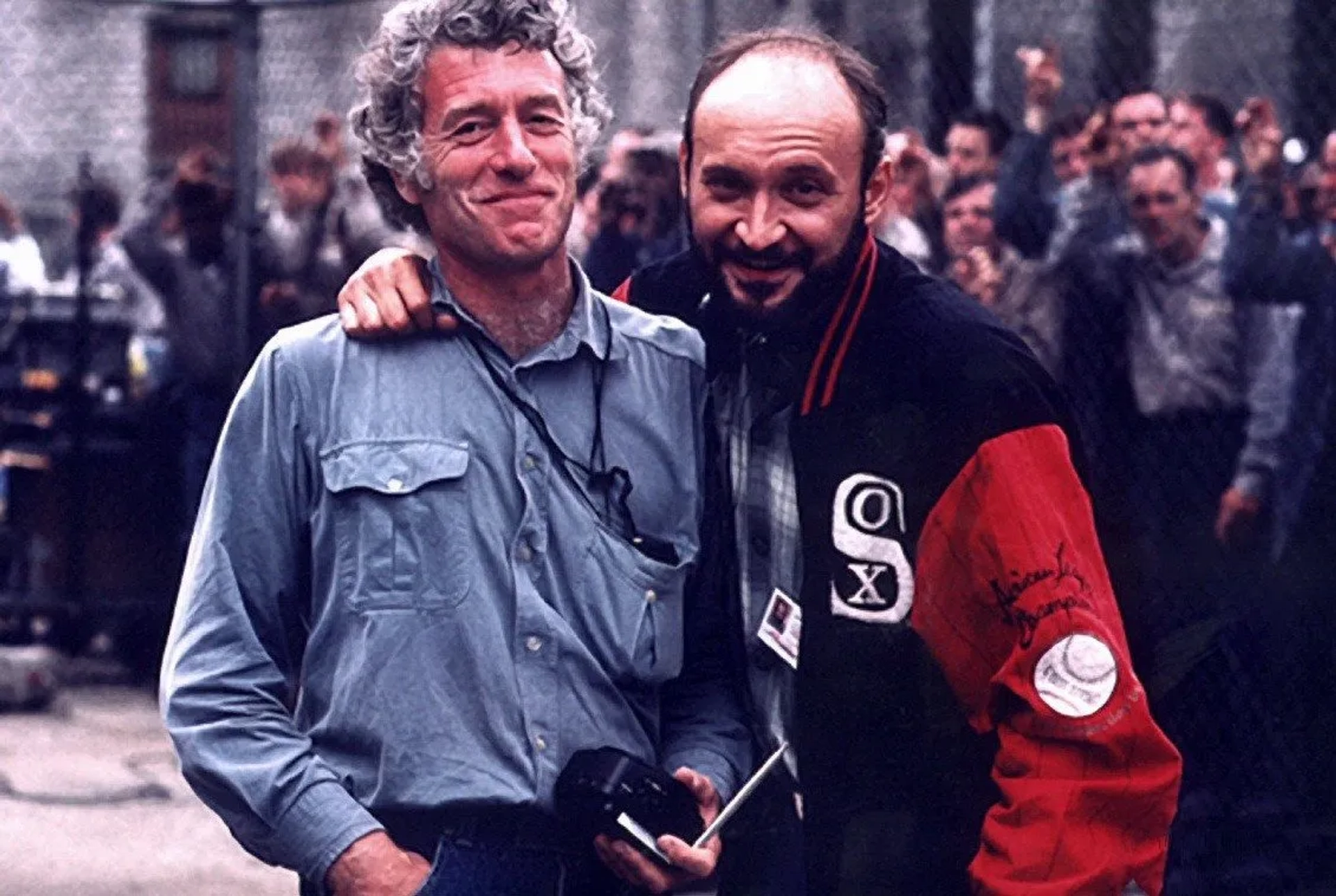 Frank Darabont and Roger Deakins in The Shawshank Redemption (1994)