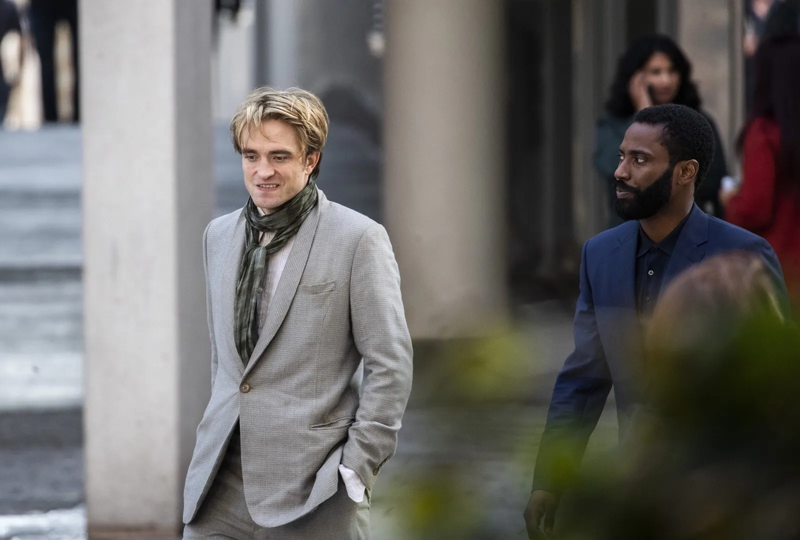John David Washington and Robert Pattinson in Tenet (2020)
