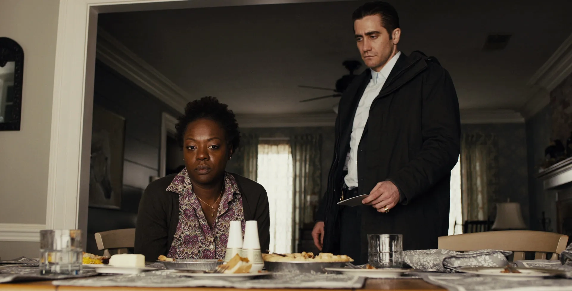 Viola Davis and Jake Gyllenhaal in Prisoners (2013)