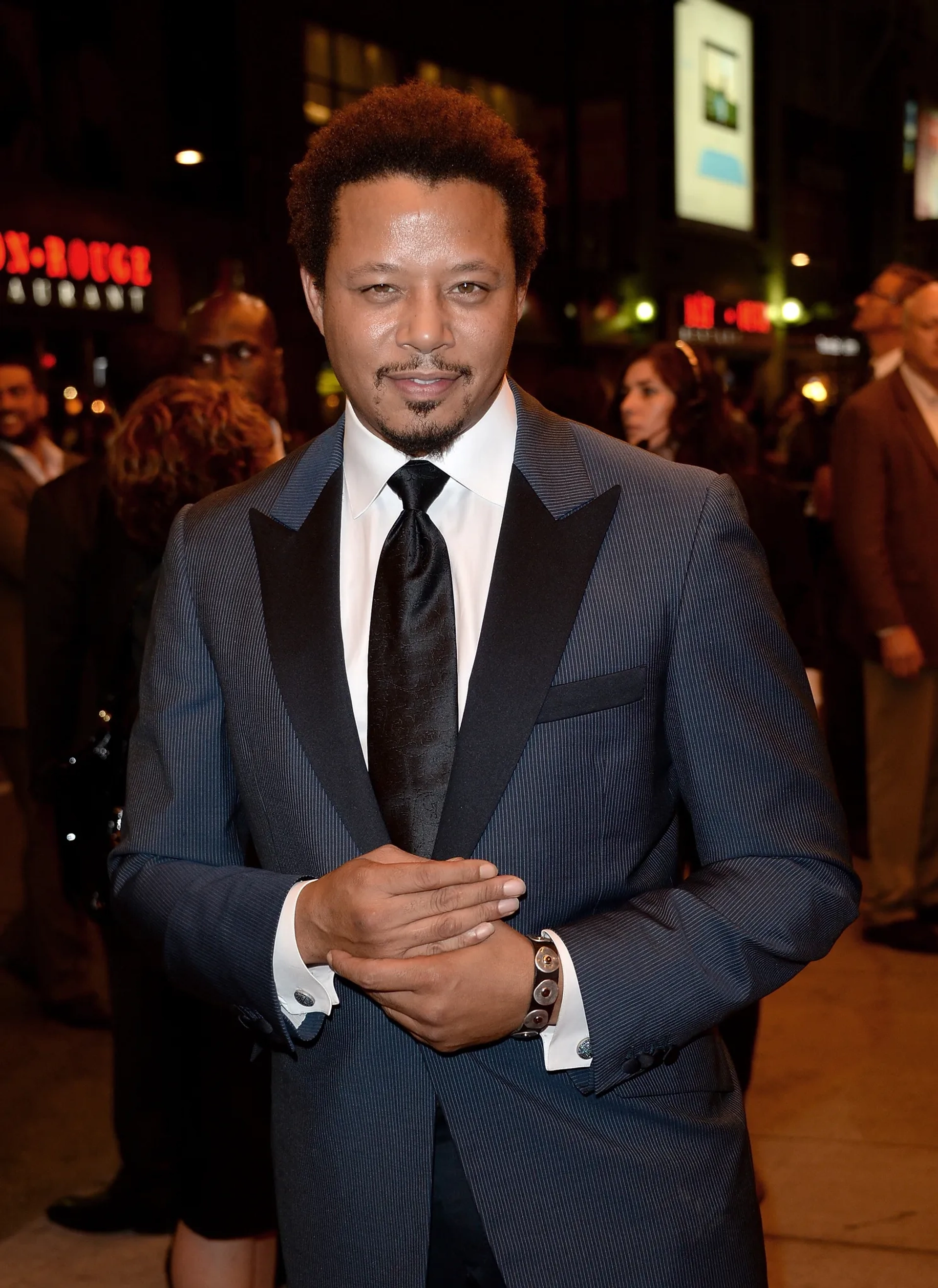 Terrence Howard at an event for Prisoners (2013)