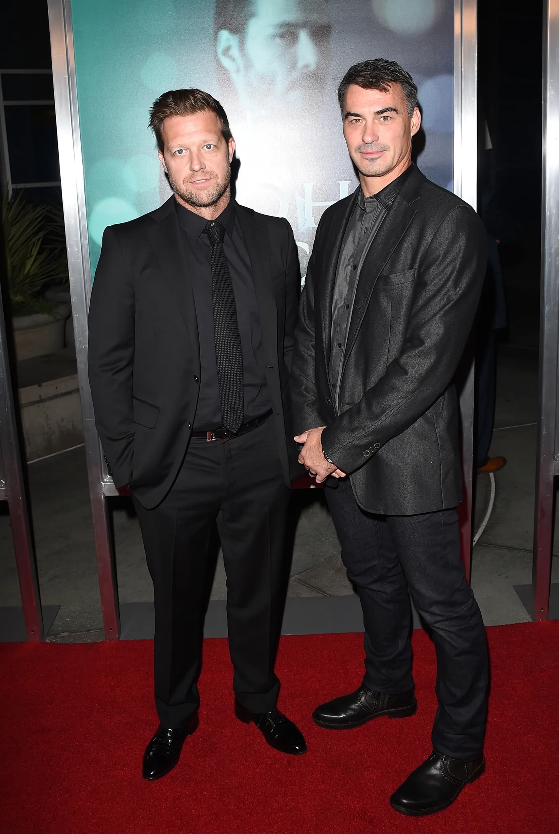 David Leitch and Chad Stahelski at an event for John Wick (2014)