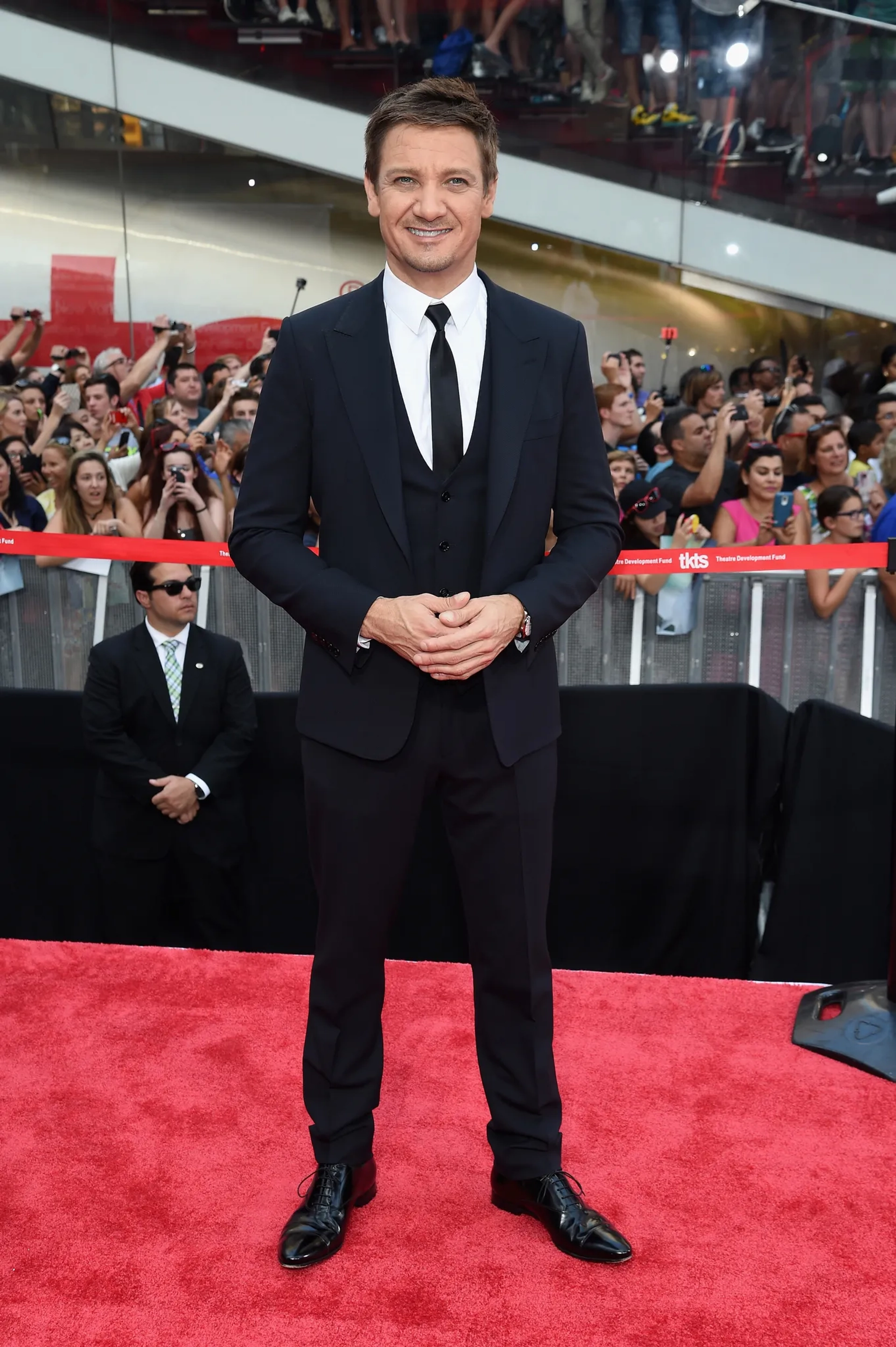 Jeremy Renner at an event for Mission: Impossible - Rogue Nation (2015)