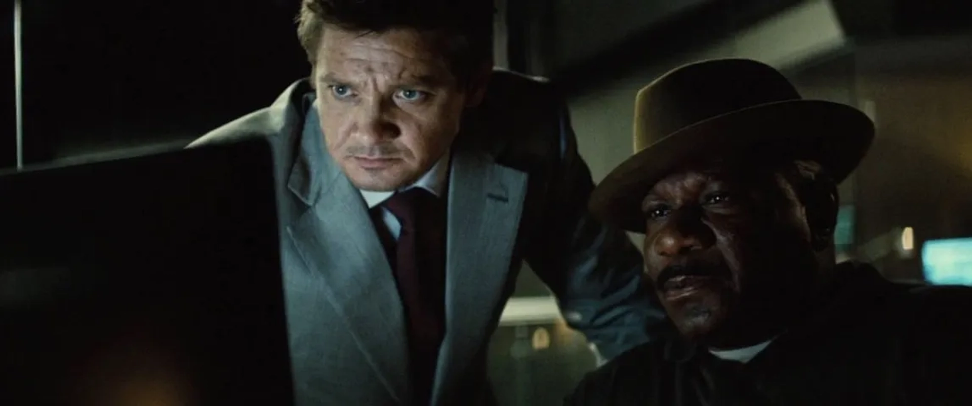 Ving Rhames and Jeremy Renner in Mission: Impossible - Rogue Nation (2015)