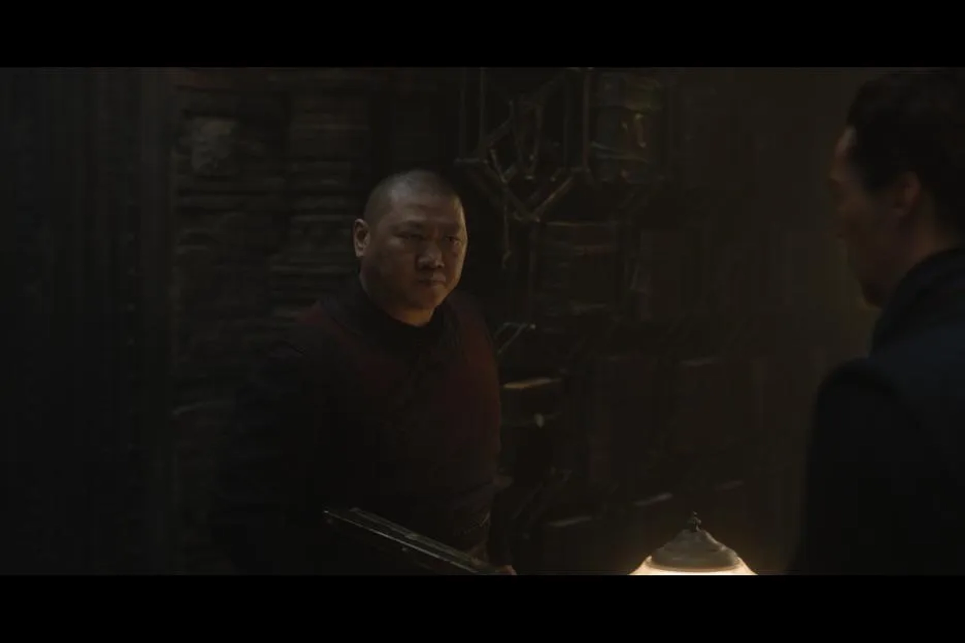 Benedict Wong and Benedict Cumberbatch in Doctor Strange (2016)