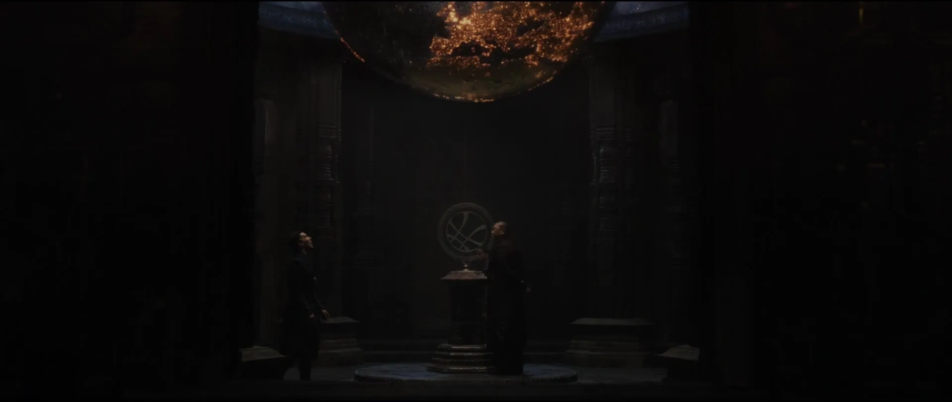 Benedict Wong and Benedict Cumberbatch in Doctor Strange (2016)
