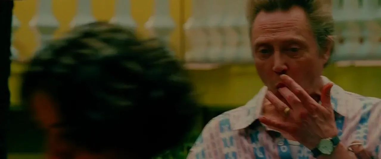 Christopher Walken and Georgina González in Man on Fire (2004)