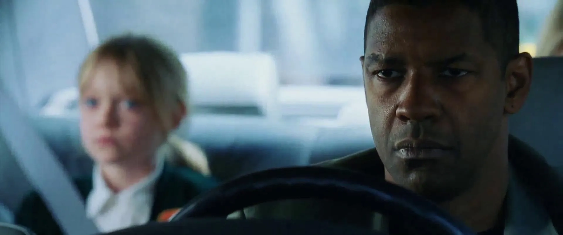 Denzel Washington and Dakota Fanning in Man on Fire (2004)