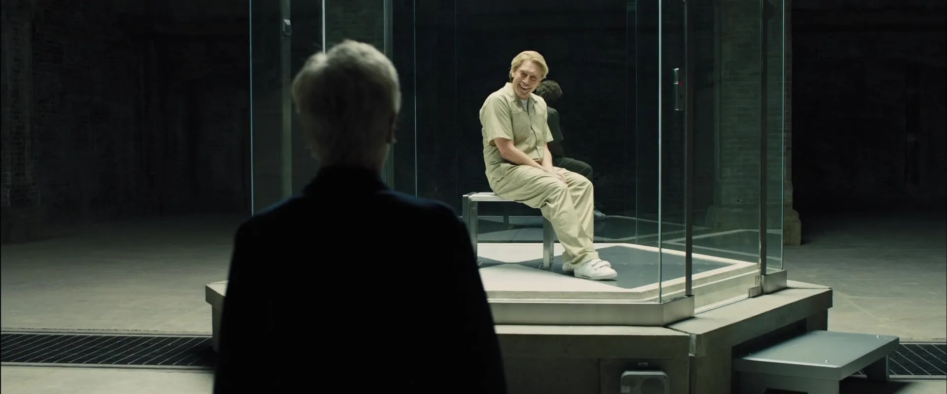 Javier Bardem and Judi Dench in Skyfall (2012)