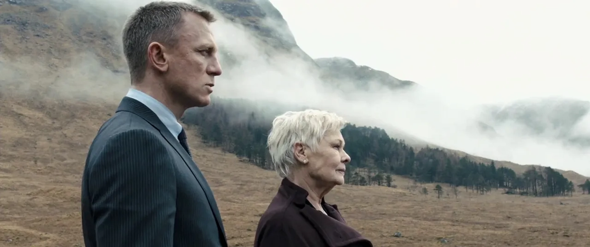 Judi Dench and Daniel Craig in Skyfall (2012)