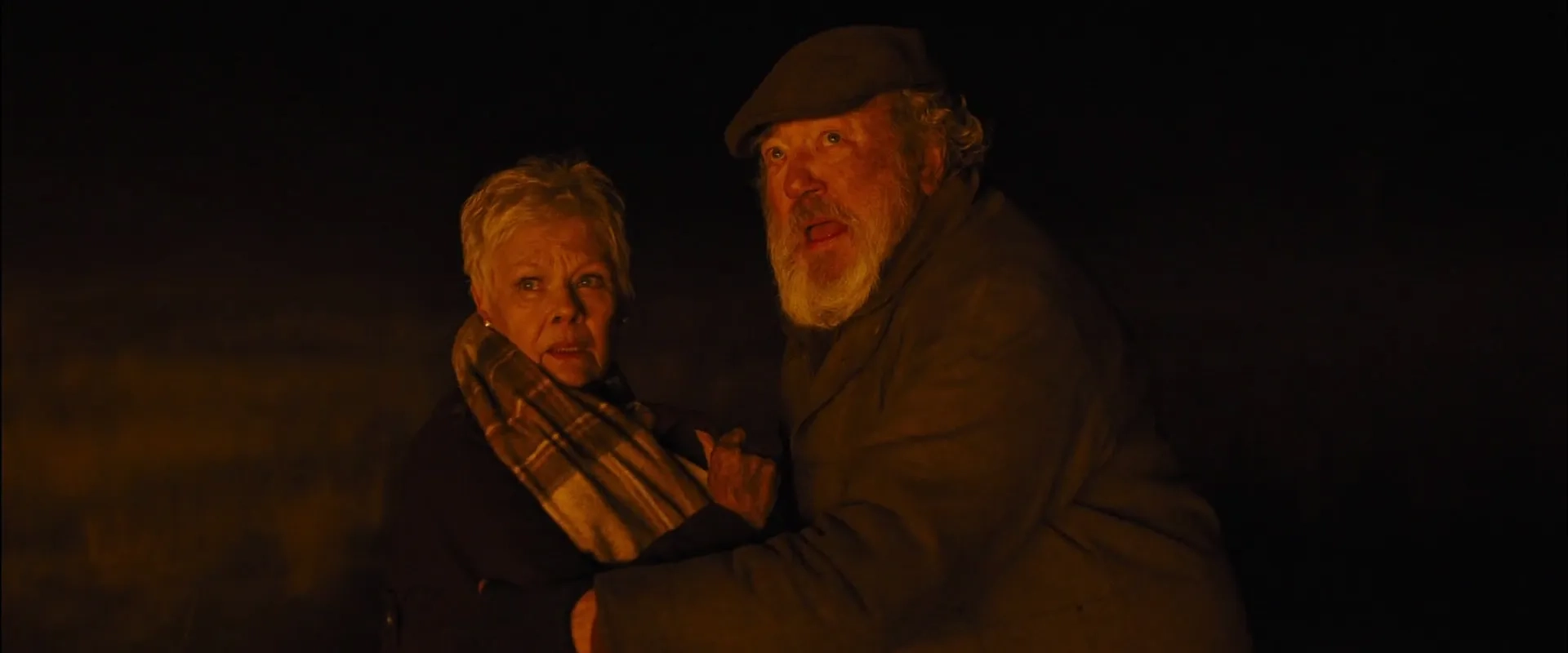 Judi Dench and Albert Finney in Skyfall (2012)