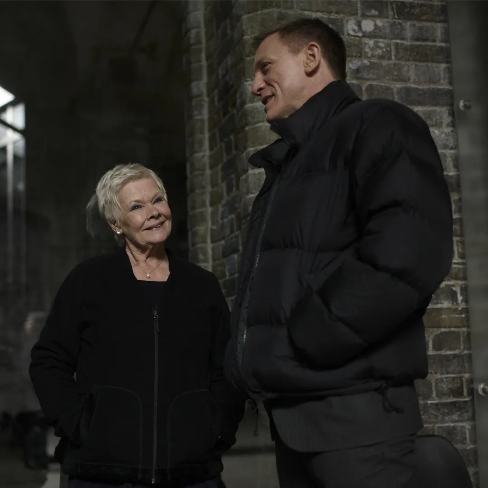 Judi Dench and Daniel Craig in Skyfall (2012)