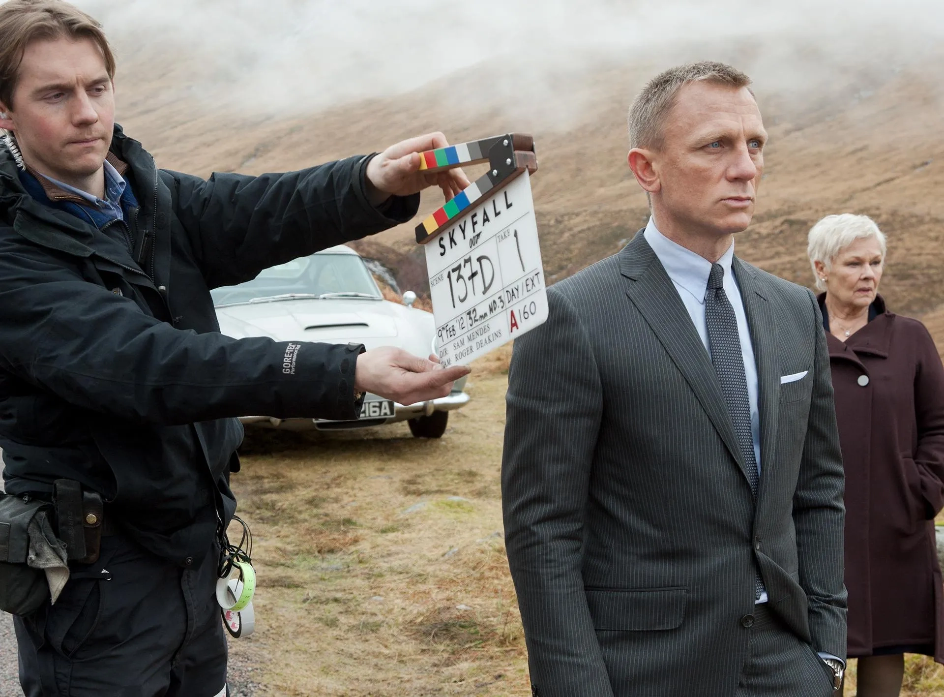 Judi Dench and Daniel Craig in Skyfall (2012)