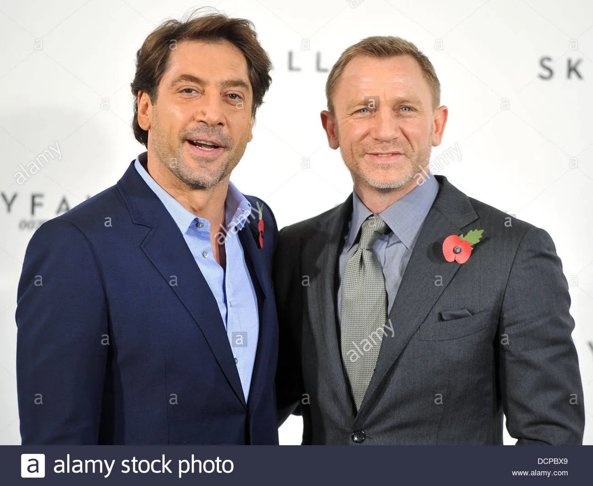 Javier Bardem and Daniel Craig at an event for Skyfall (2012)