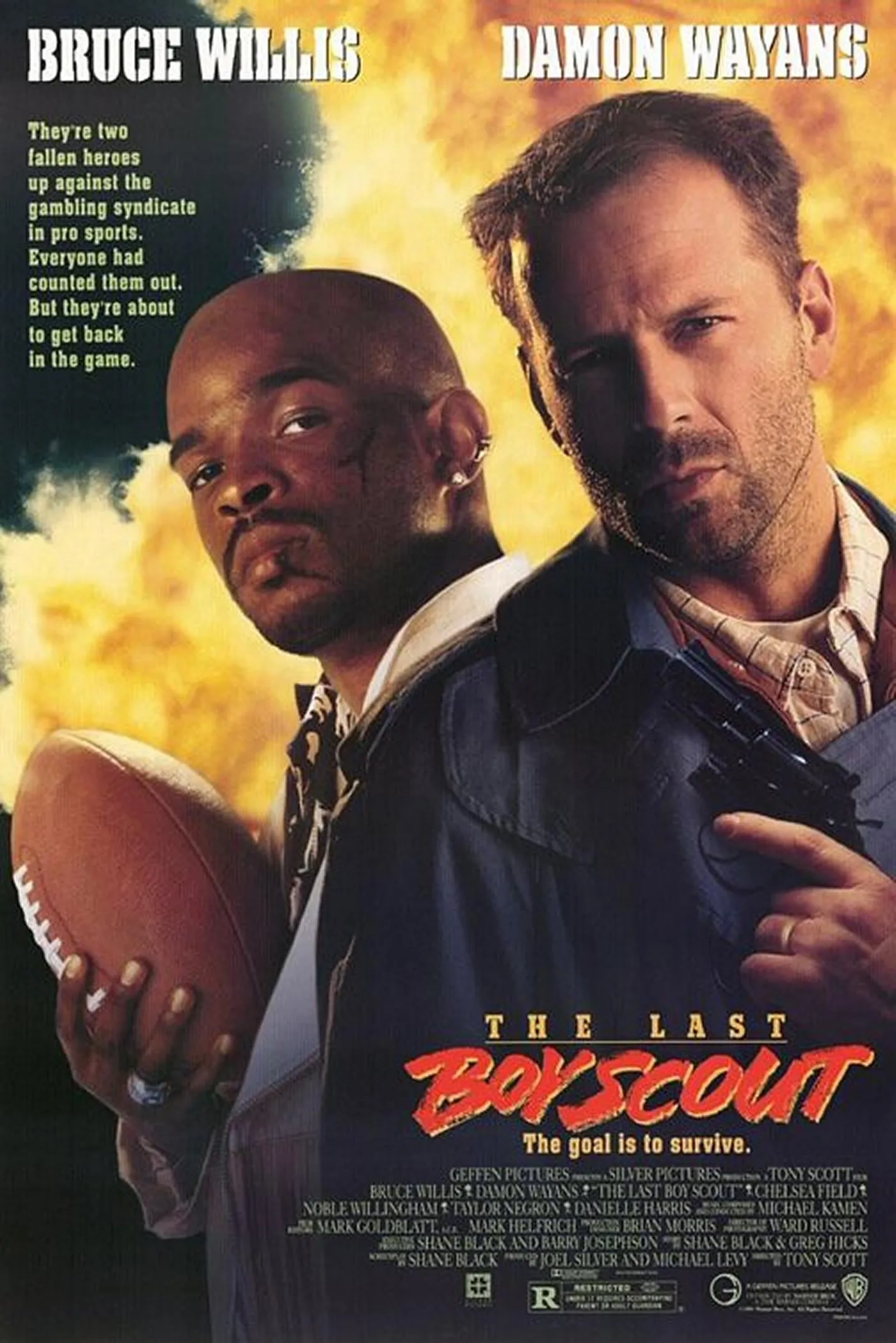 Bruce Willis and Damon Wayans in The Last Boy Scout (1991)