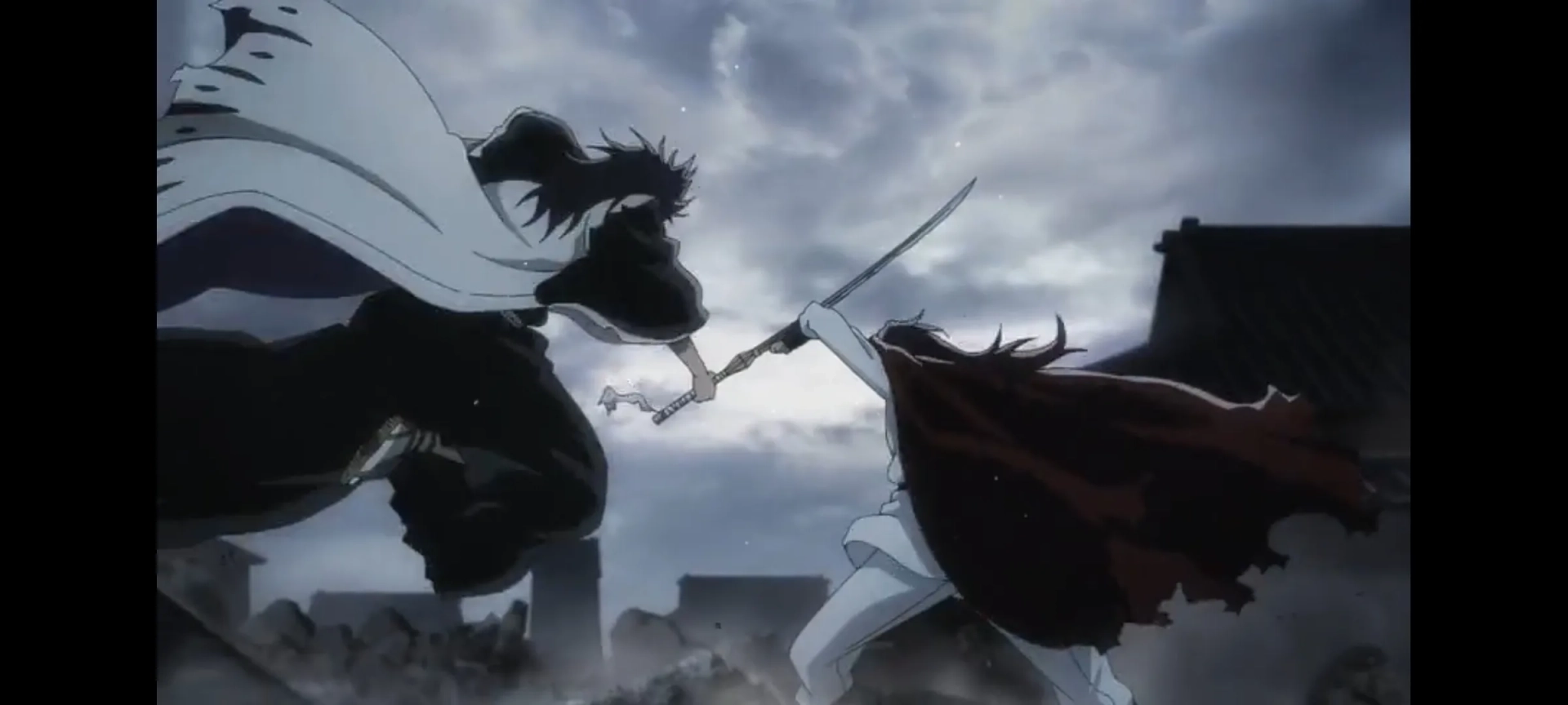 Fumihiko Tachiki and Takayuki Sugô in Bleach: Thousand-Year Blood War (2022)