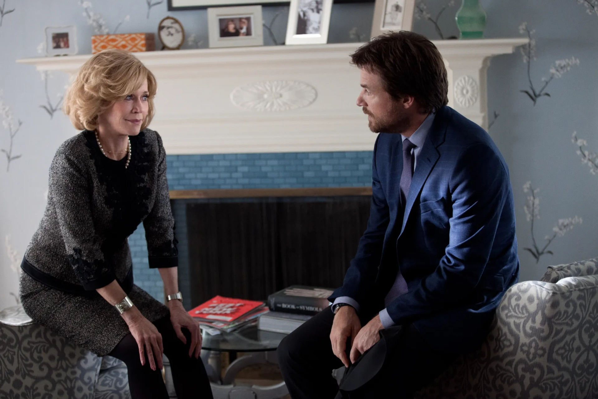 Jane Fonda and Jason Bateman in This Is Where I Leave You (2014)