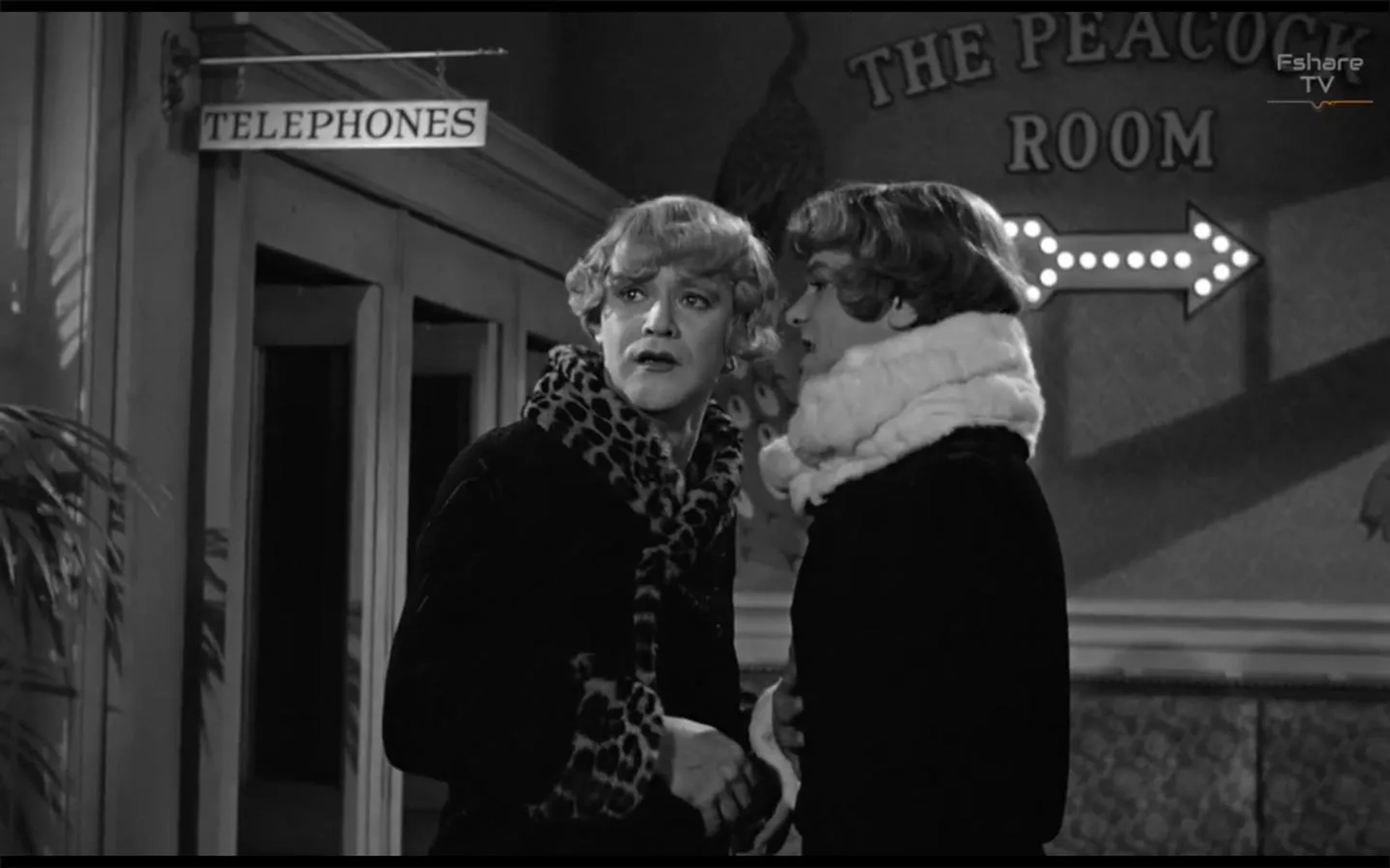 Tony Curtis and Jack Lemmon in Some Like It Hot (1959)