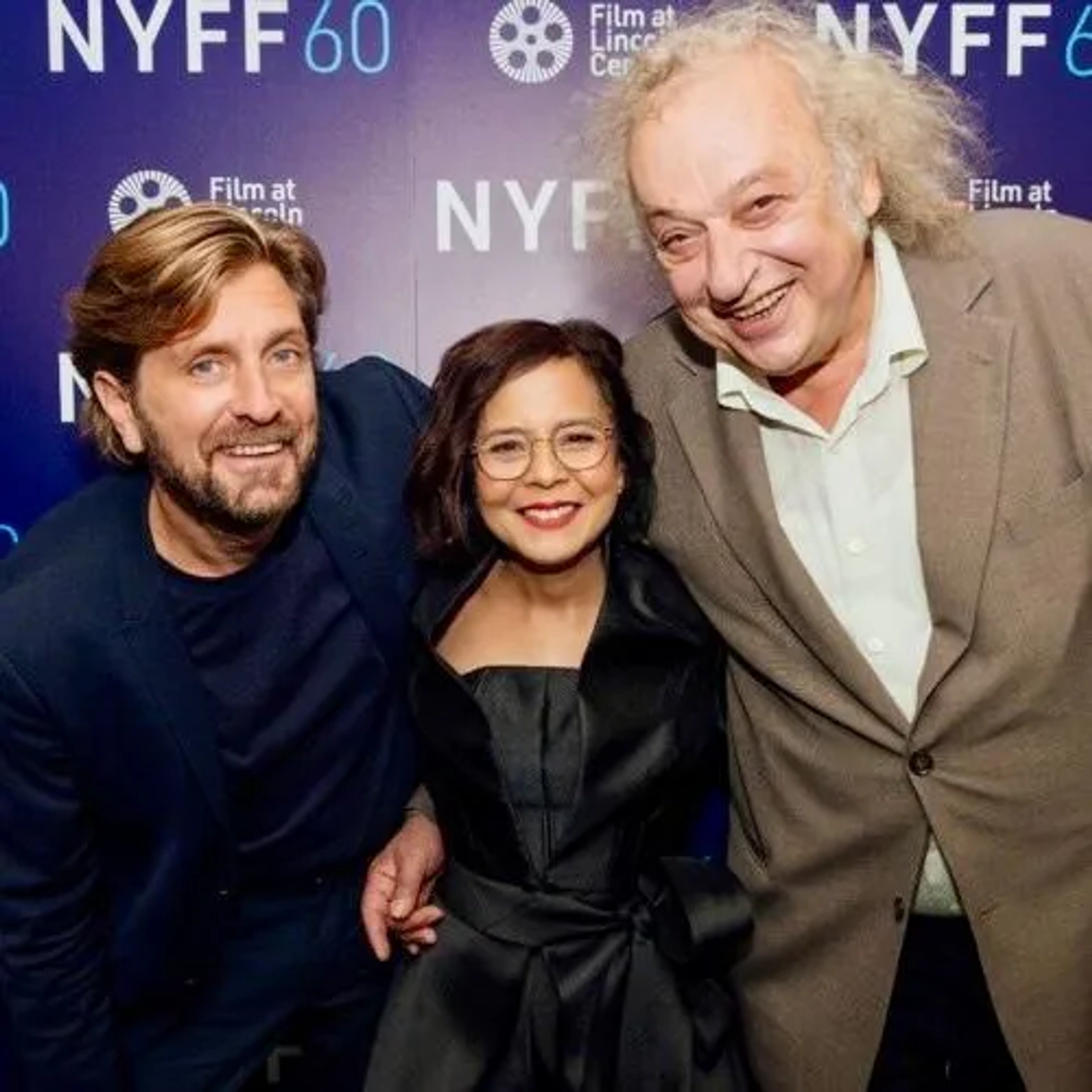 Zlatko Buric, Ruben Östlund, and Dolly De Leon at an event for Triangle of Sadness (2022)