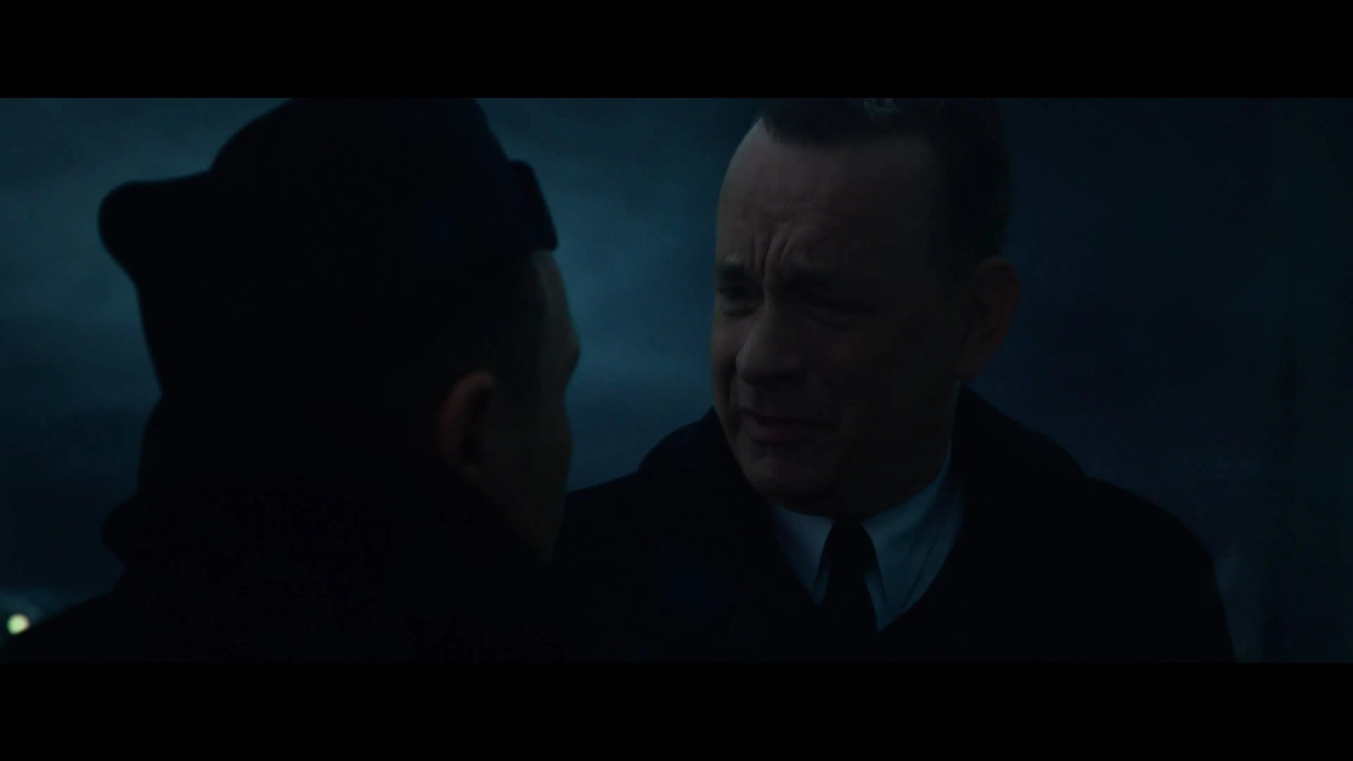 Tom Hanks and Stephen Graham in Greyhound (2020)