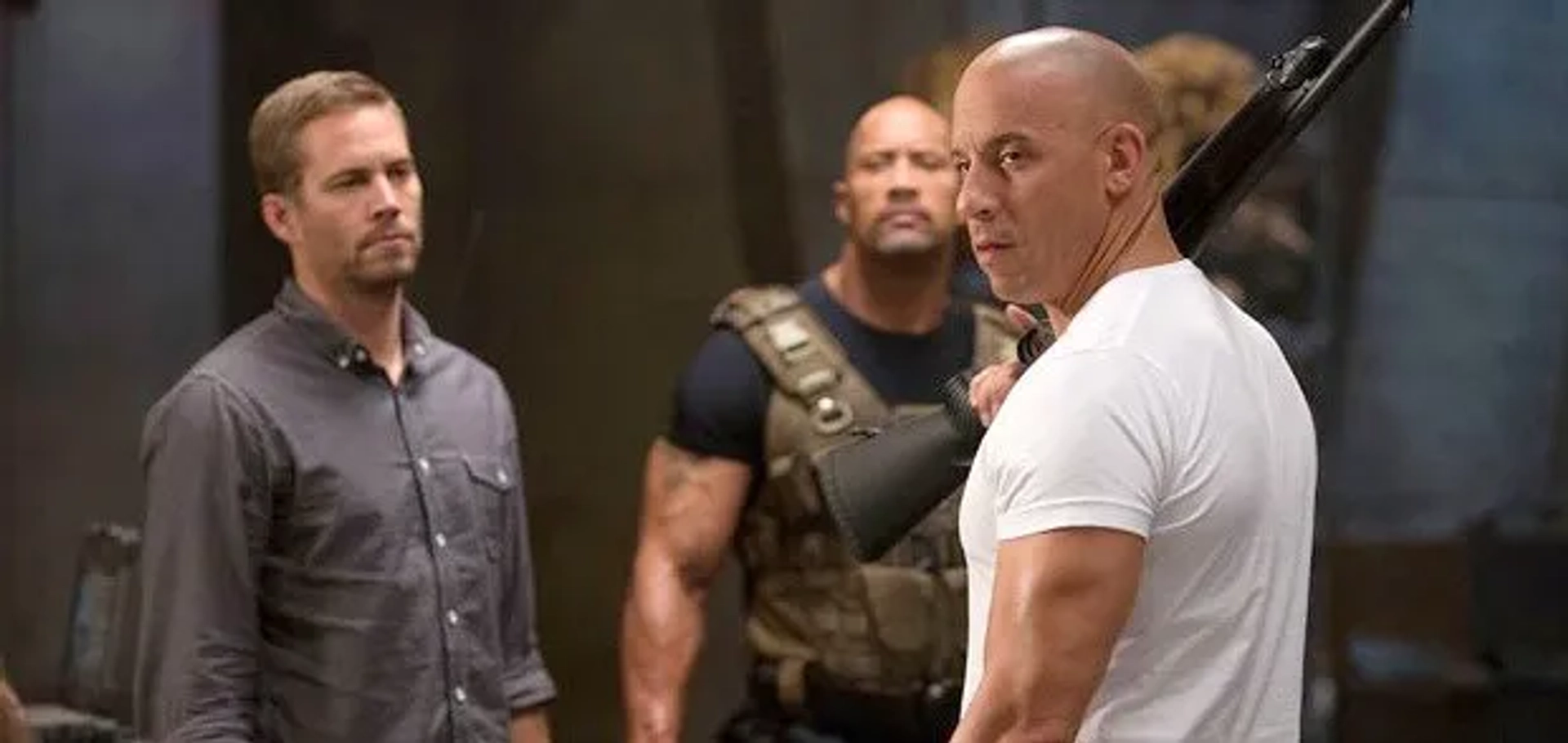 Vin Diesel, Dwayne Johnson, and Paul Walker in Fast & Furious 6 (2013)