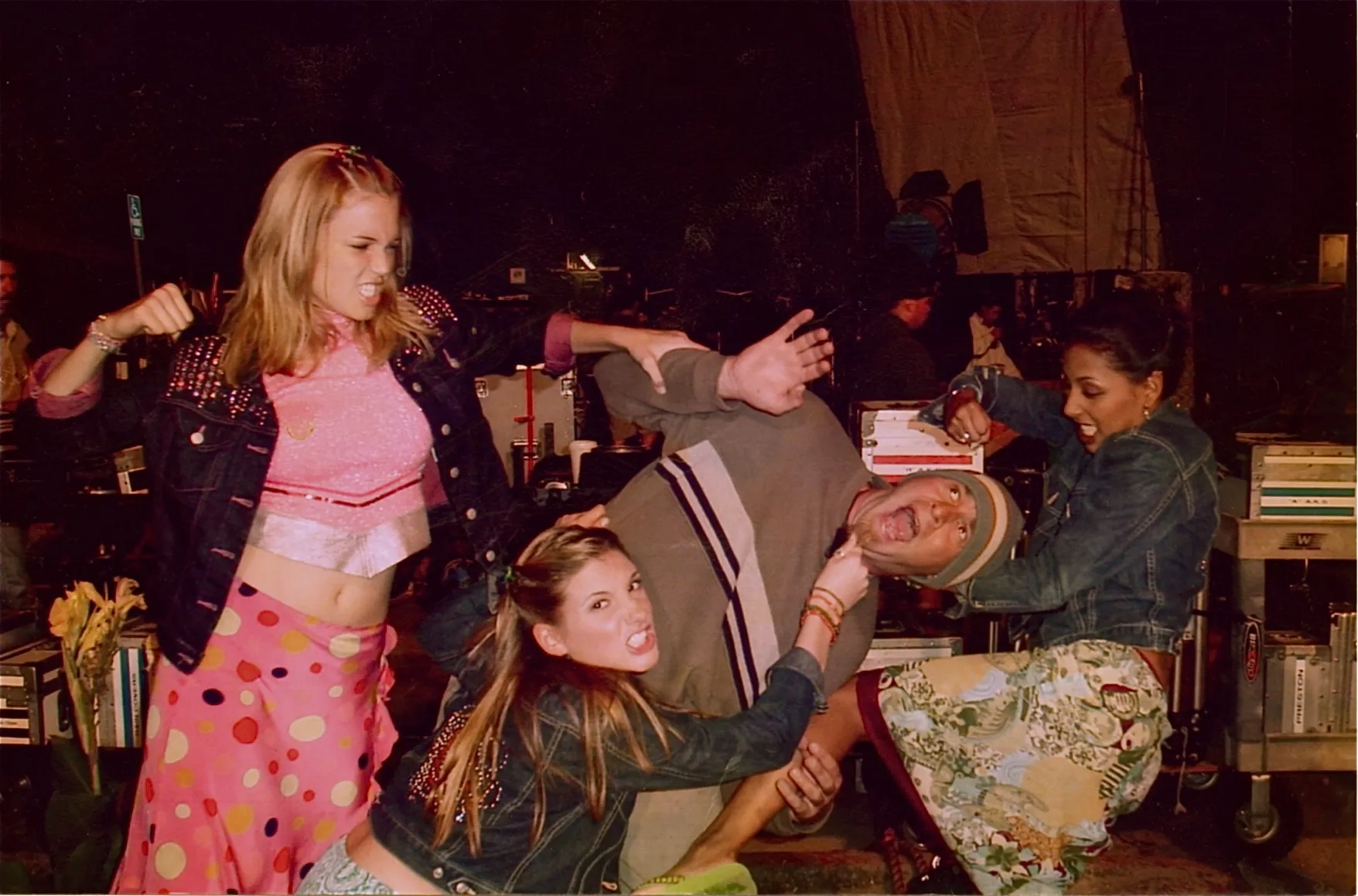 Mandy Moore, Elizabeth Gudenrath, and Bianca Lopez in The Princess Diaries (2001)