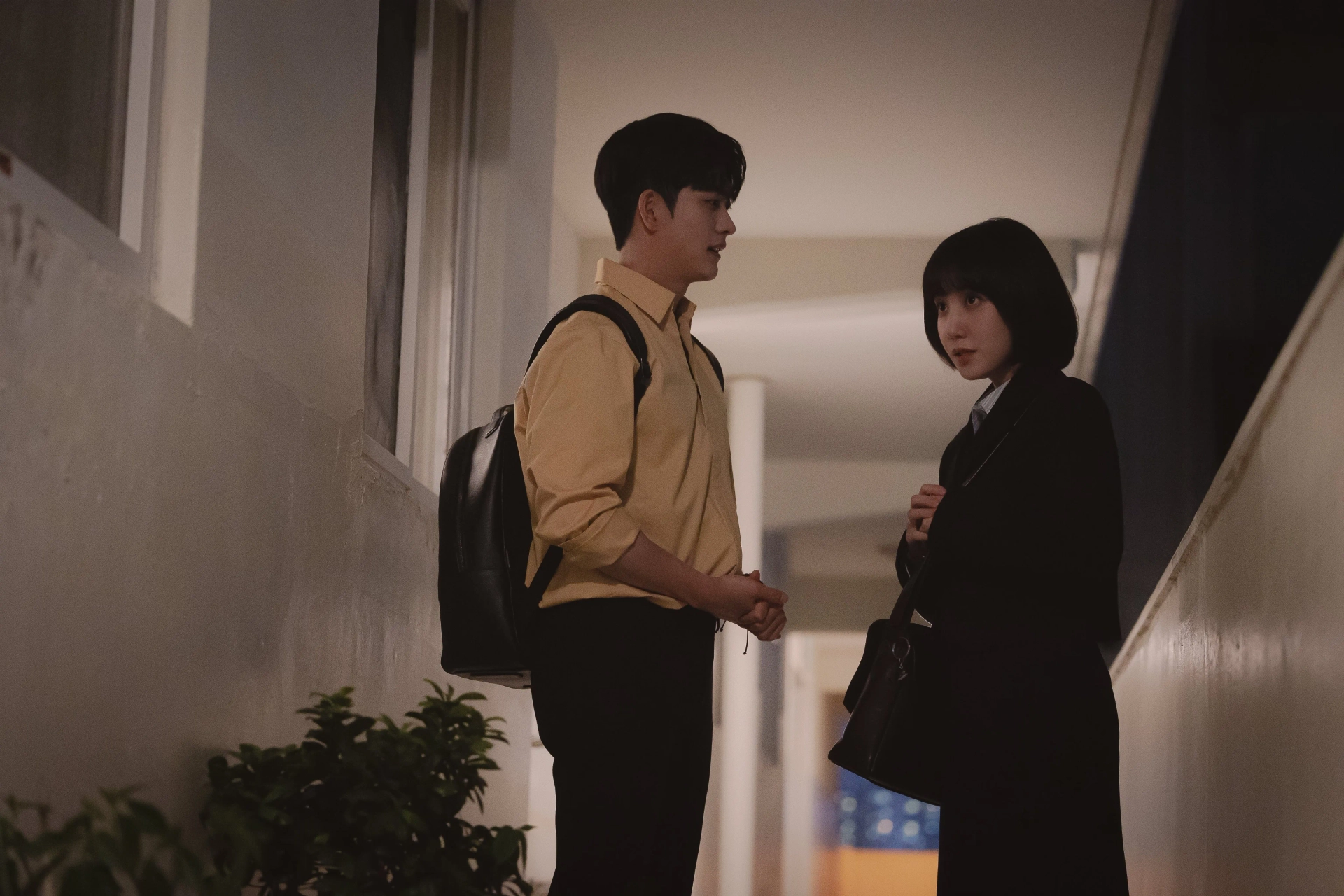 Park Eun-bin and Kang Tae-oh in Extraordinary Attorney Woo (2022)